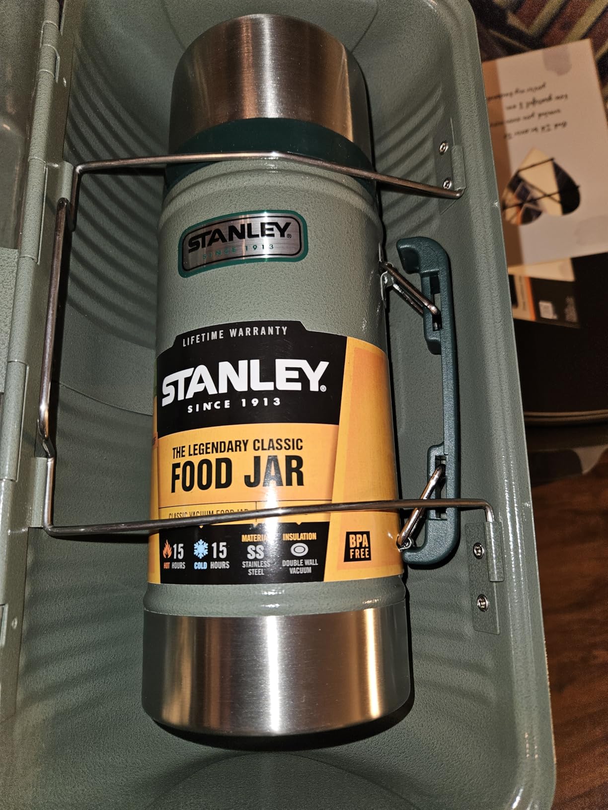 Stanley Classic Legendary Vacuum Insulated Food Jar, 24 oz customer photo 2
