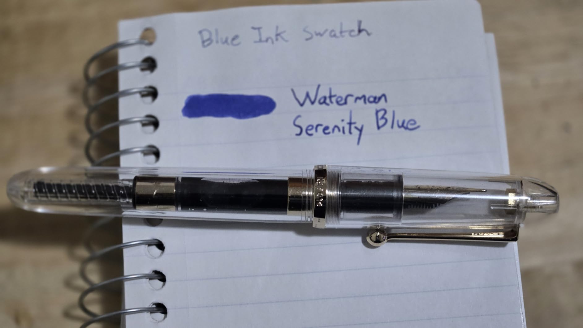 Waterman Fountain Pen Ink, Serenity Blue Ink, 50ml Bottle, For Refillable Fountain Pens customer photo 2