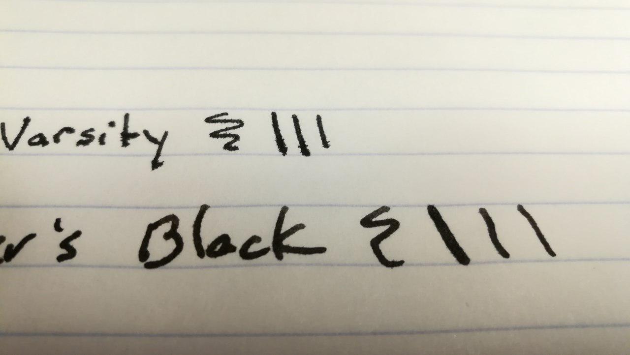 Noodler's Black Waterproof Fountain Pen Ink - Bulletproof, 3 ounce customer photo 2