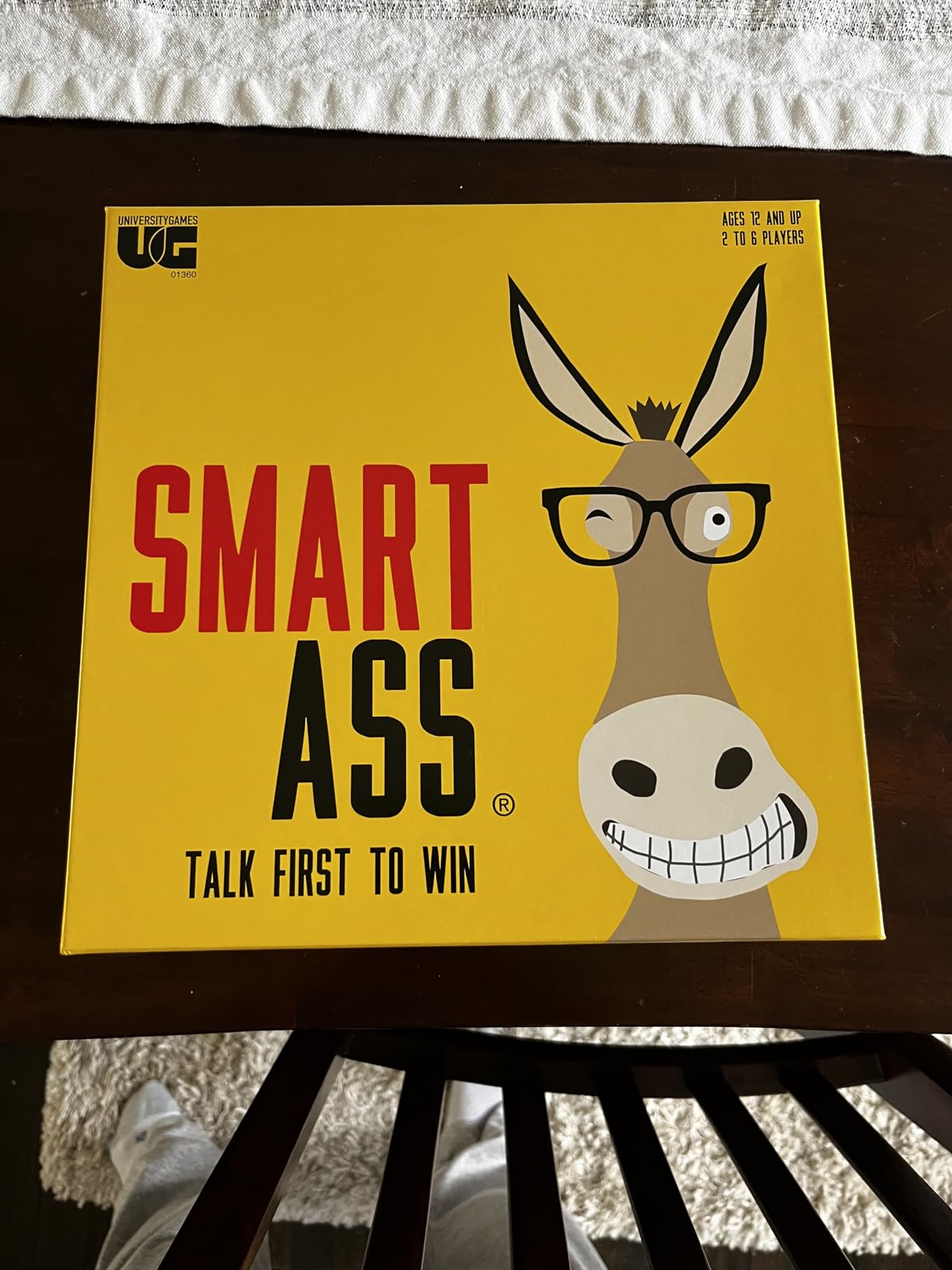 University Games, Smart Ass Trivia The Ultimate Who, What, Where Party Game, for Families and Adults Ages 12 and Up and 2 to 6 Players customer photo 1