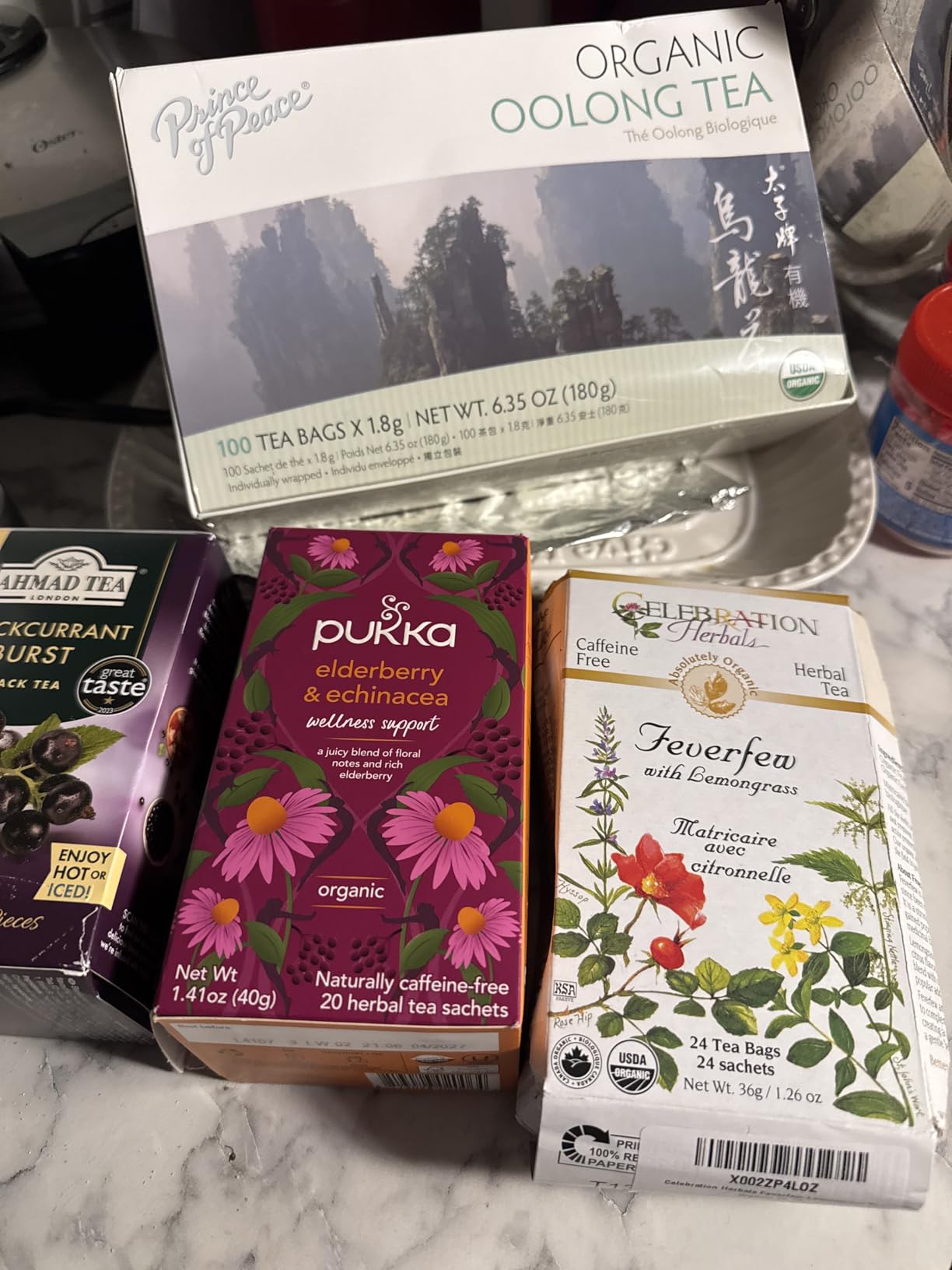 Prince of Peace Organic Oolong Tea, 100 Tea Bags - 100% Organic Black Tea - Unsweetened Black Tea - Lower Caffeine Alternative to Coffee - Herbal Health Benefits customer photo 2