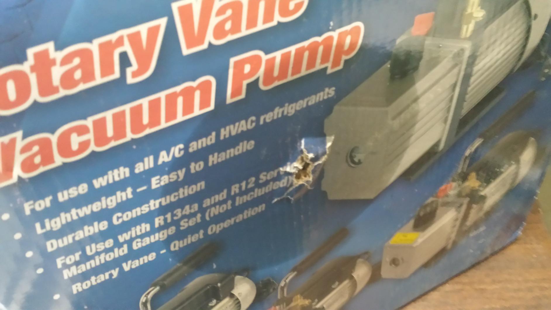 FJC 6909 3.0 CFM Vacuum Pump - Two-Stage customer photo 2