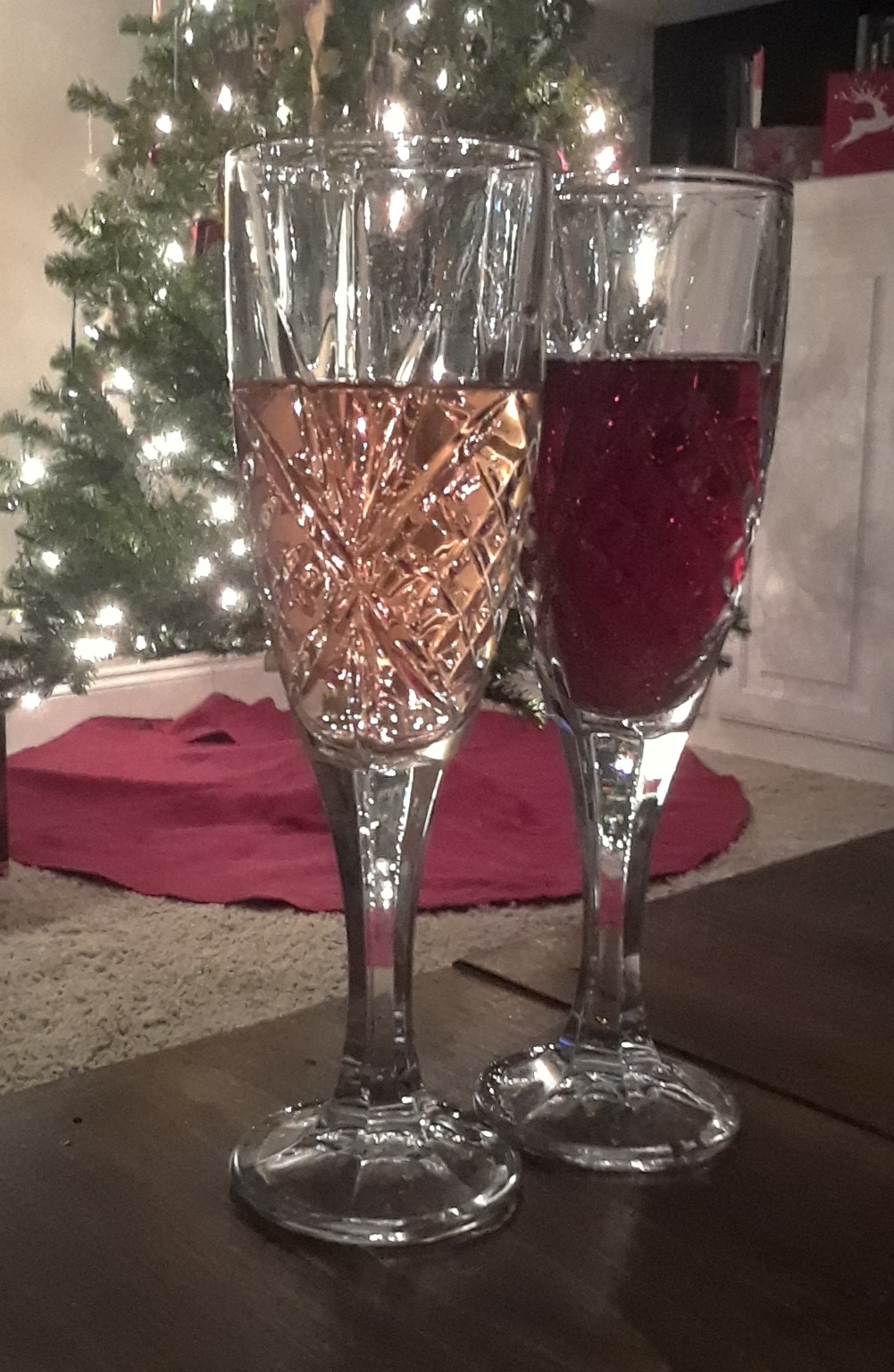 Godinger Dublin Crystal Champagne Flutes - Set of 4, 6 ounce customer photo 1