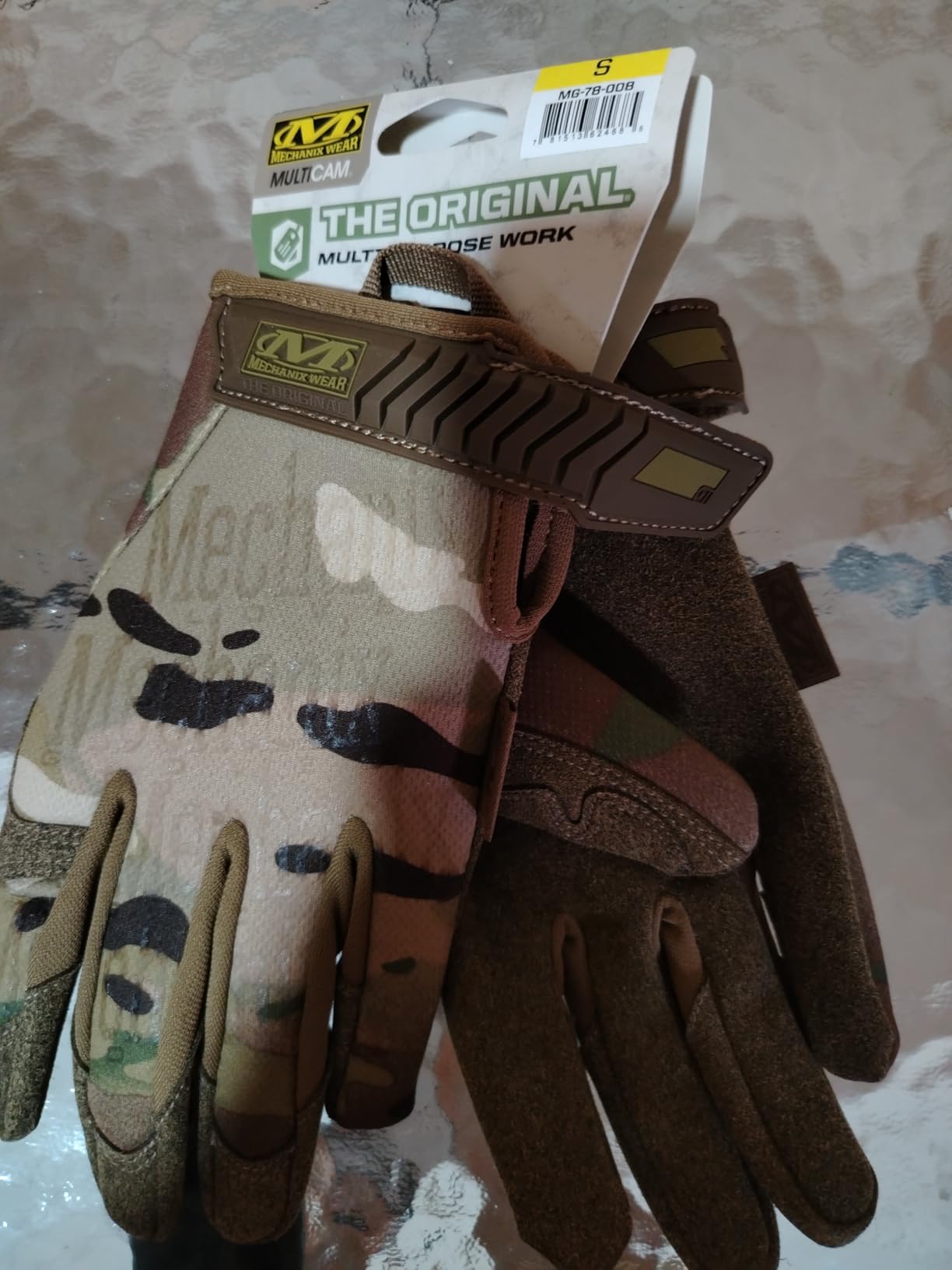Mechanix Wear: The Original Coyote Tactical Work Gloves with Secure Fit, Flexible Grip for Multi-purpose Use, Durable Touchscreen Safety Gloves for Men (Large, Coyote Brown) customer photo 2