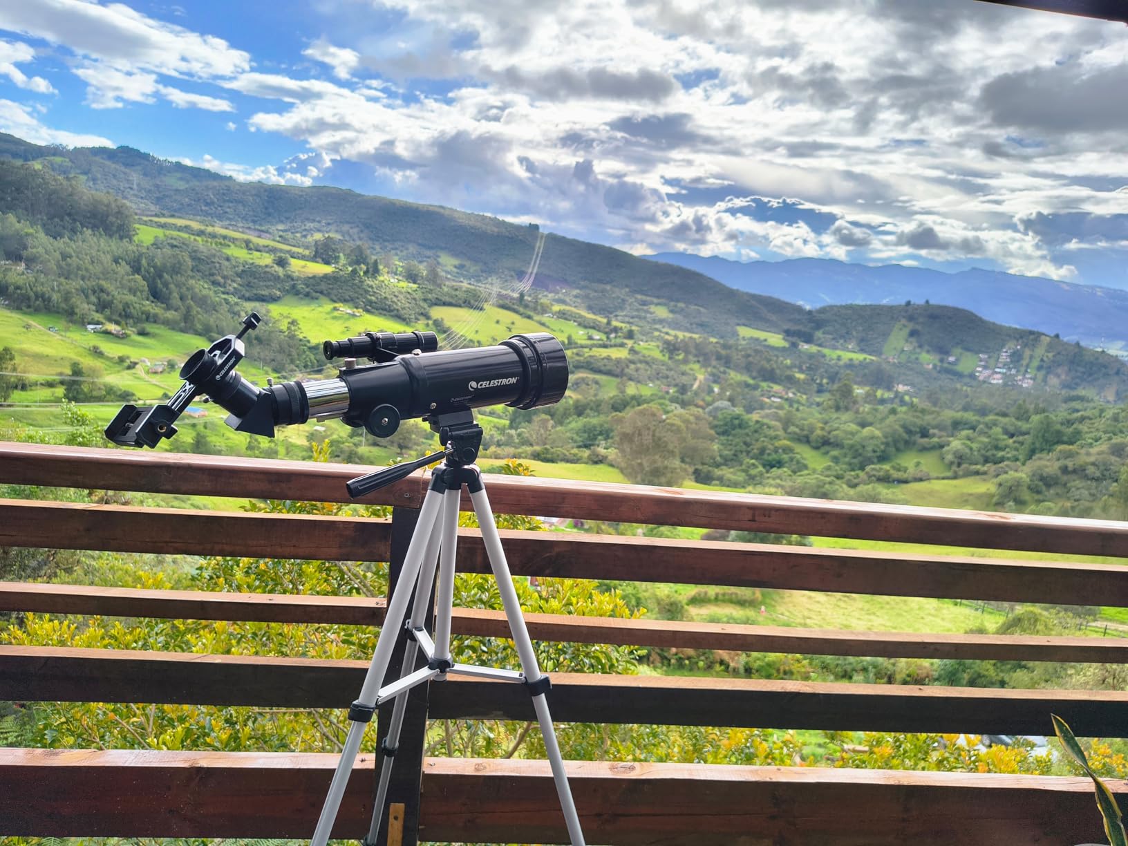 Celestron Travel Scope 70 Portable Refractor Telescope - 70mm Aperture, Fully-Coated Glass Optics - Includes Tripod, Backpack & Software customer photo 1
