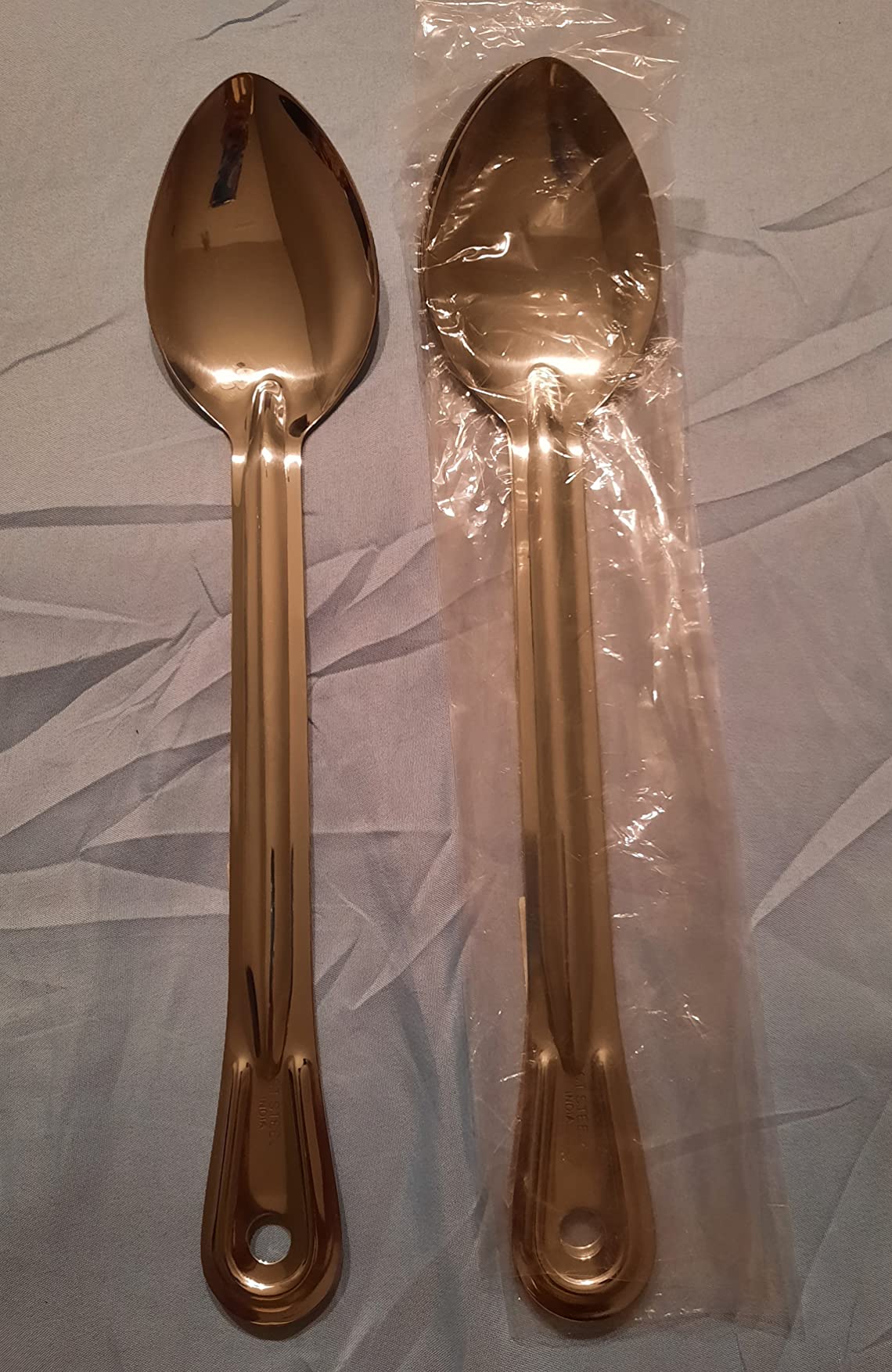 Winco BSOT-13 Solid Stainless Steel Basting Spoon, 13-Inch,Medium customer photo 1