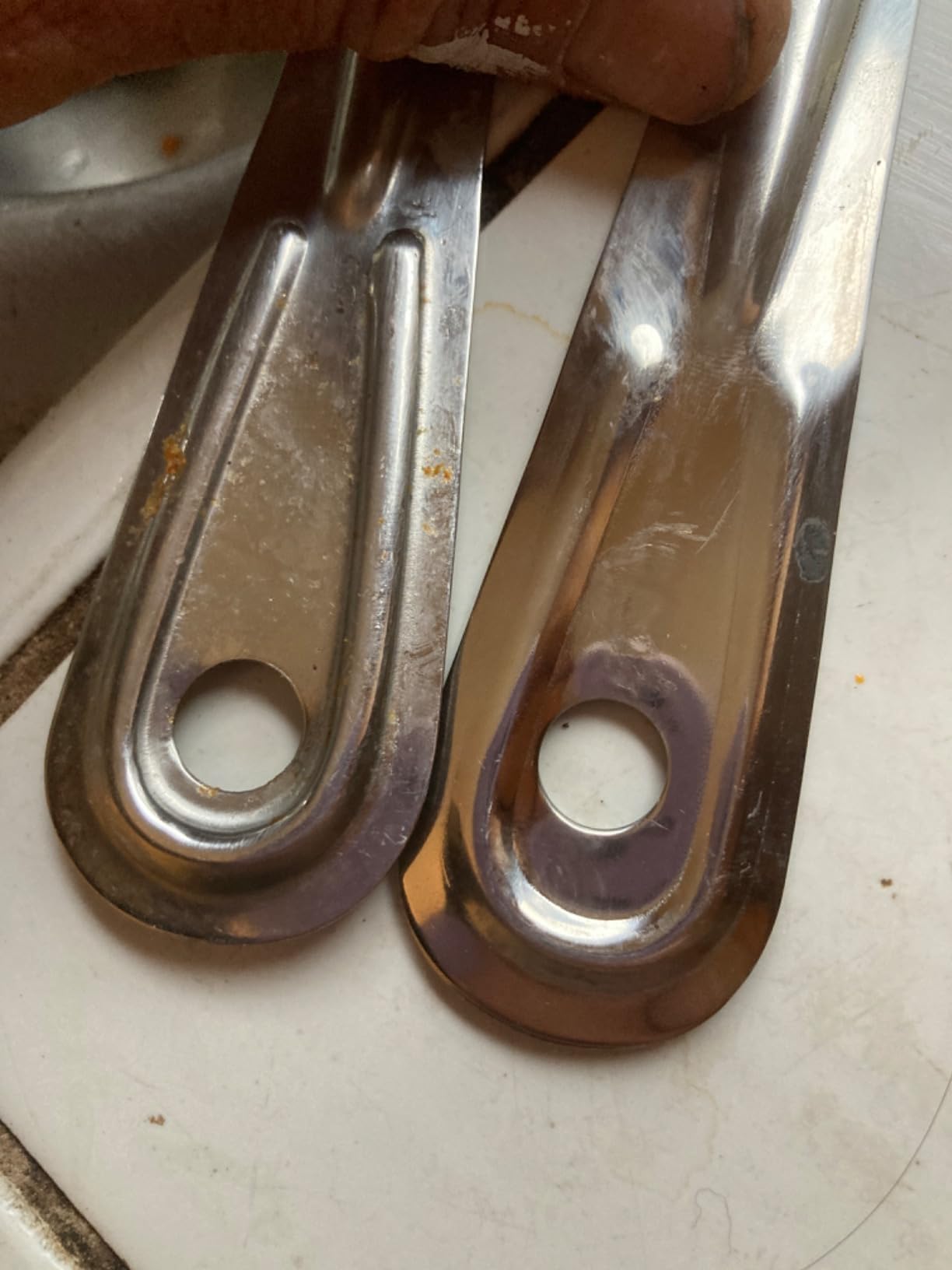 Winco BSOT-13 Solid Stainless Steel Basting Spoon, 13-Inch,Medium customer photo 2