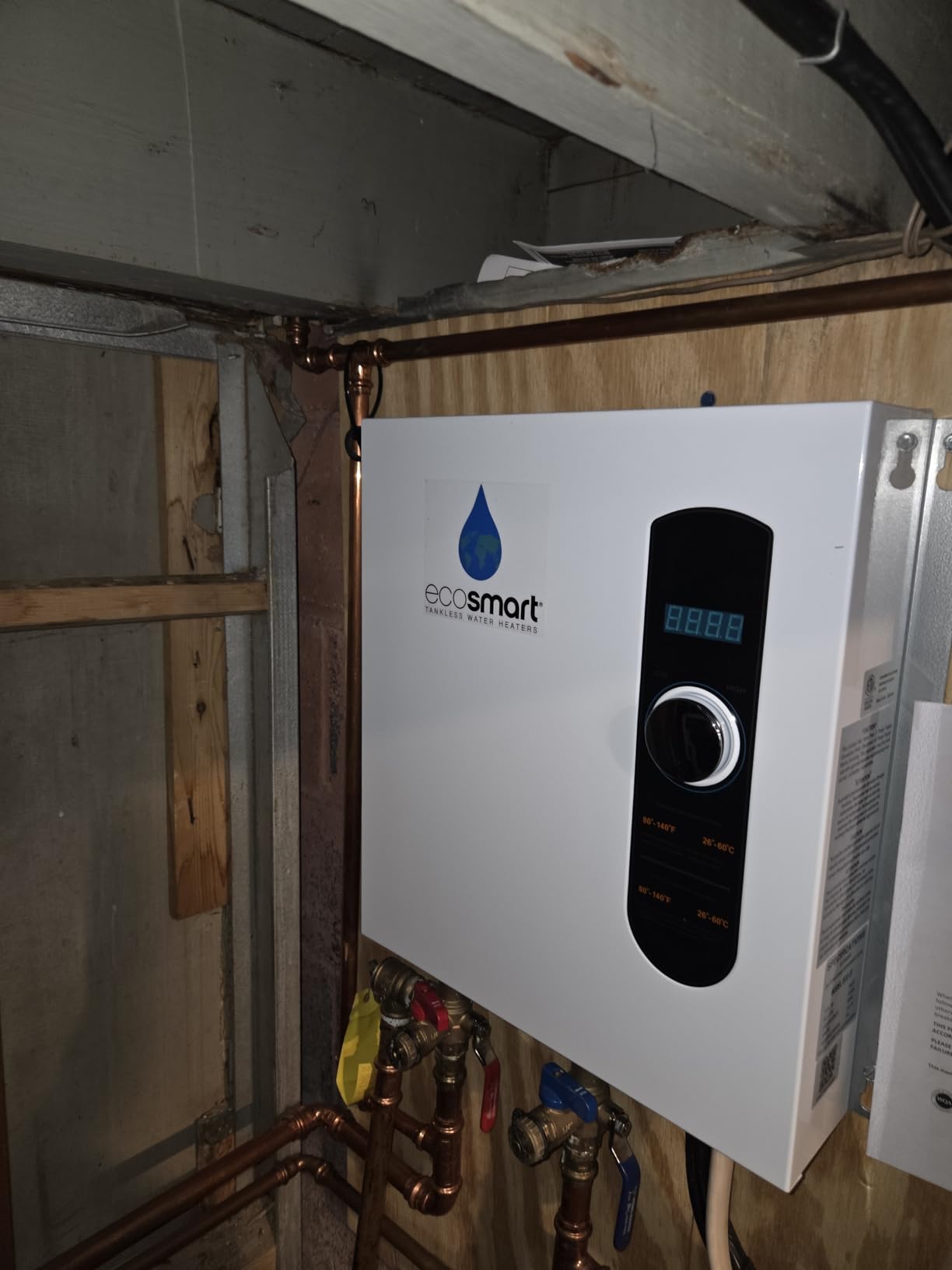 EcoSmart ECO 27 Tankless Water Heater, Electric, 27-kW - Quantity 1, 17 x 17 x 3.5 customer photo 2