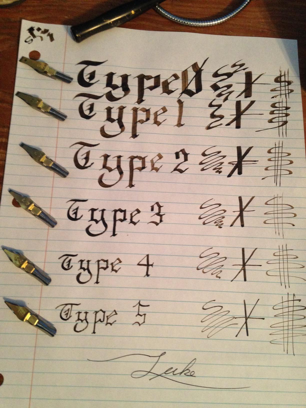 Speedball Oblique Pen Set - 1 Penholder w/ 4 Nibs, 2 Pen Points customer photo 2
