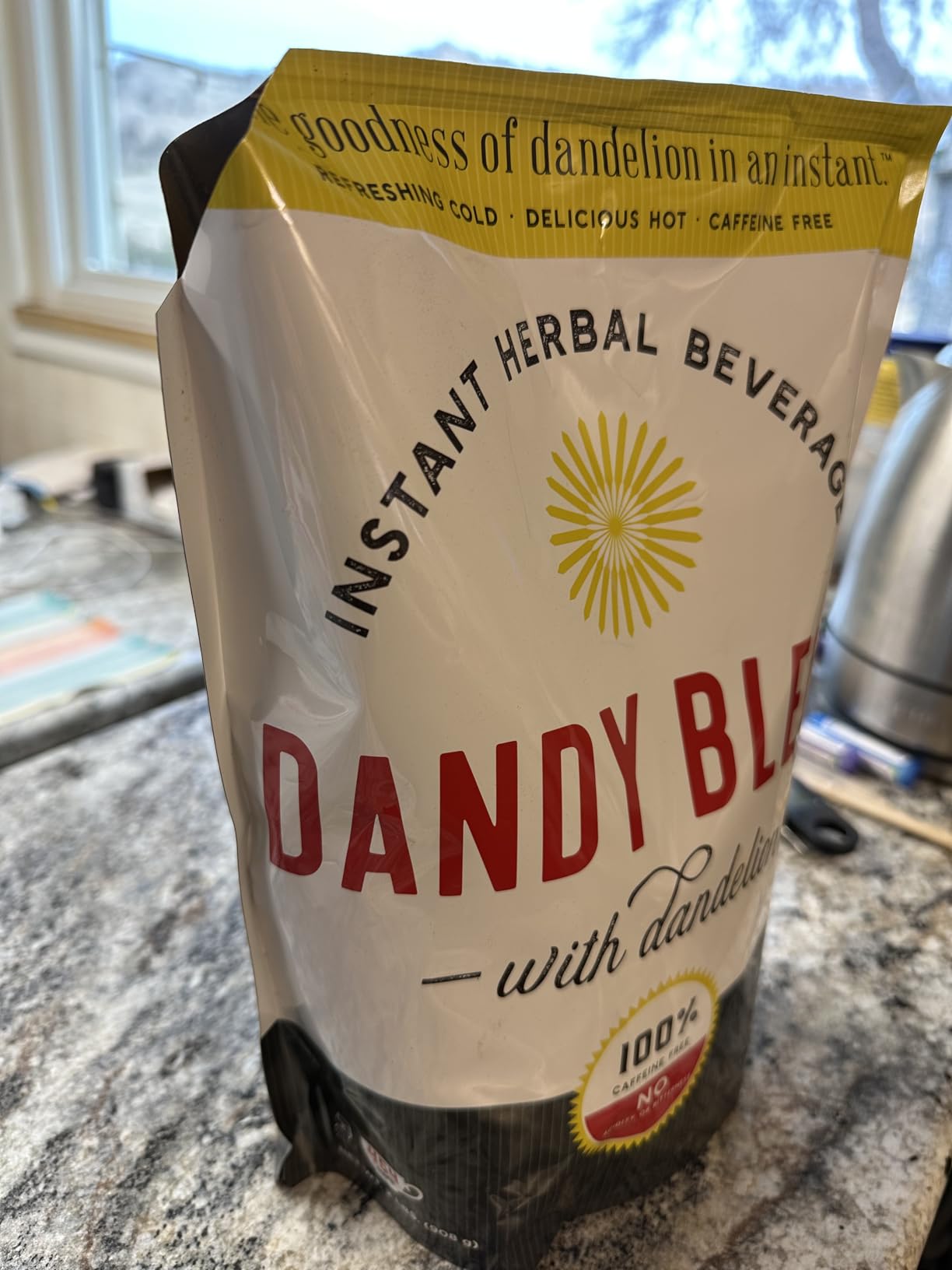 Dandy Blend Original Instant Herbal Beverage with Dandelion, 14.1 oz. (400g) Bag - 200 Cup Bag customer photo 1