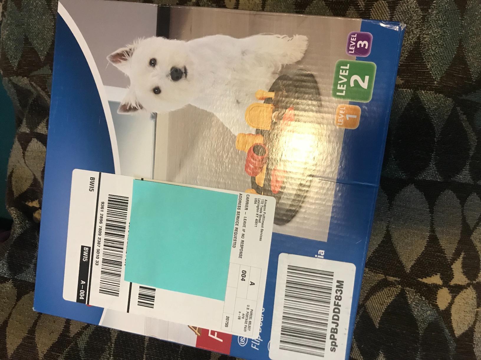 TRIXIE Turn Around - Mad Scientist Dog Activity Interactive Toy, Level 2 Food Puzzle Game, Brain Teasing Treat Dispenser, IQ and Mental Development Toy for Smart Dogs, Enrichment Toy for Boredom Busting customer photo 2