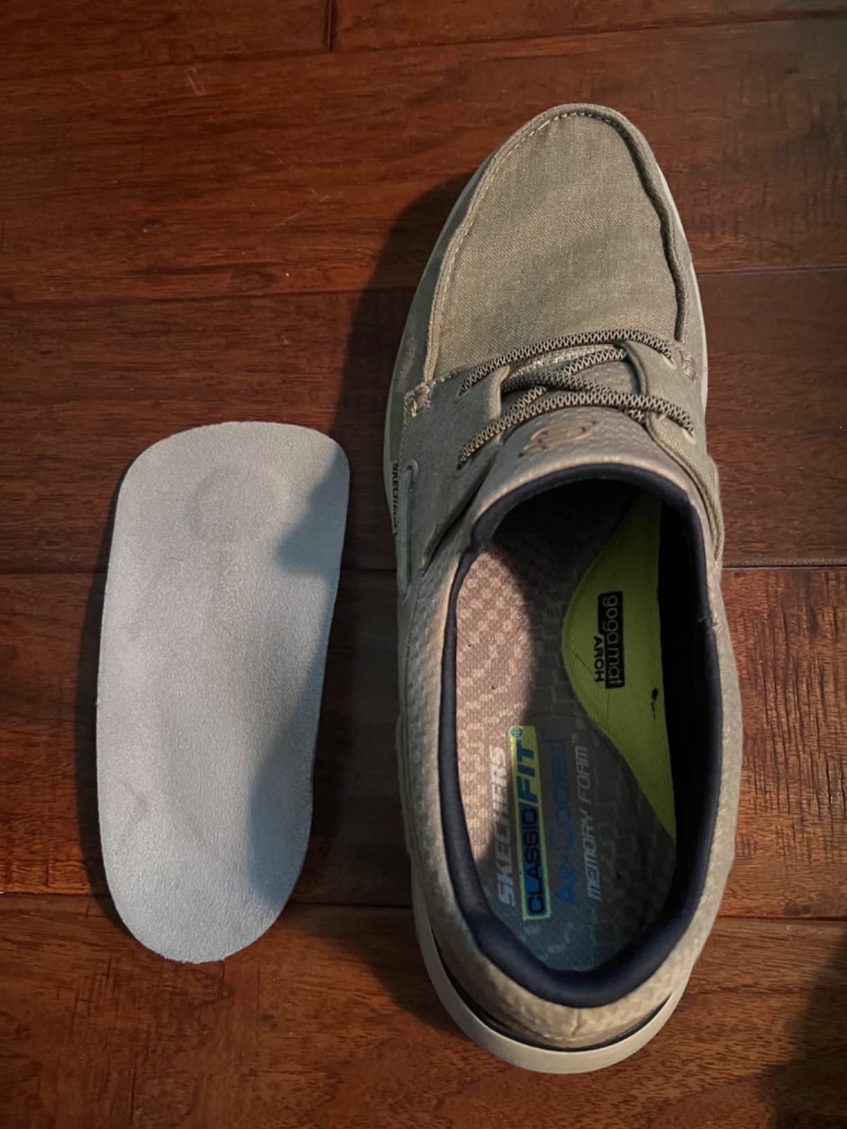 Dr. Scholl's Custom Fit Orthotics 3/4 Length Arch Support Shoe Inserts - Plantar Fasciitis Relief Insoles customer photo 2