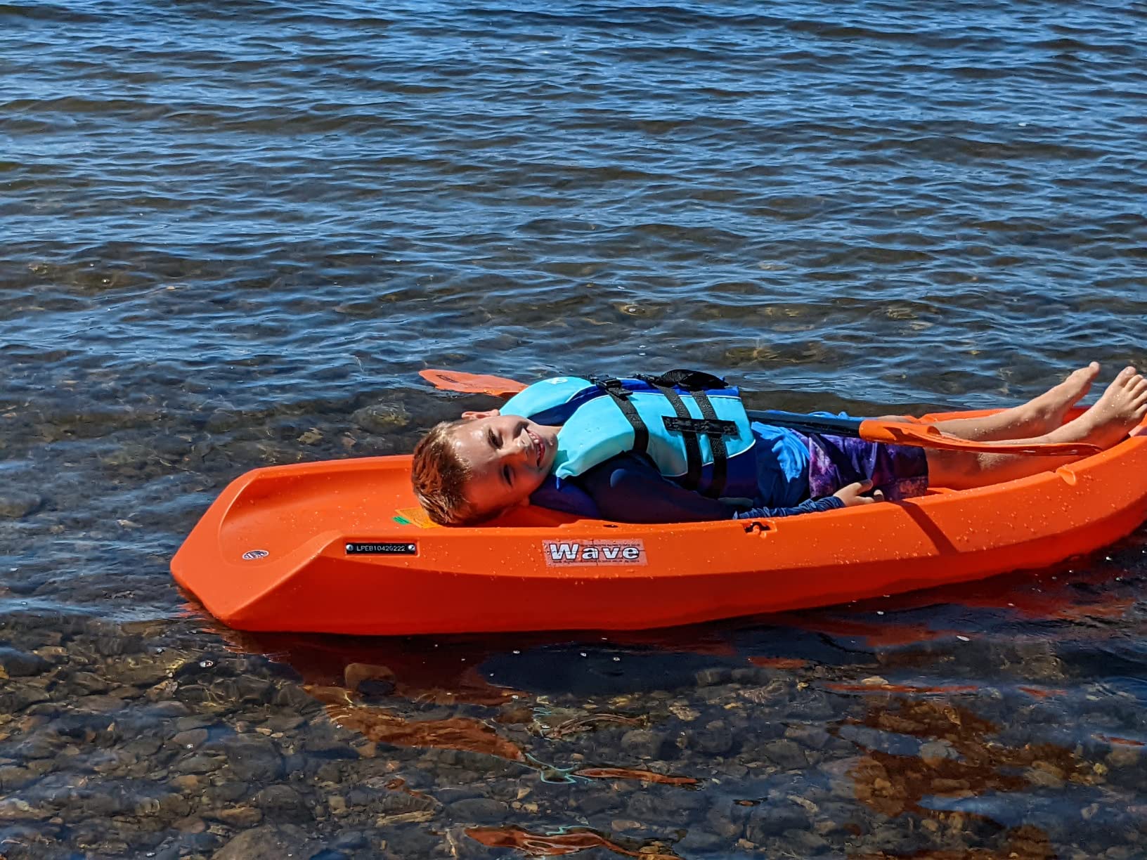 Lifetime Youth 6 Feet Wave Kayak with Paddle customer photo 2