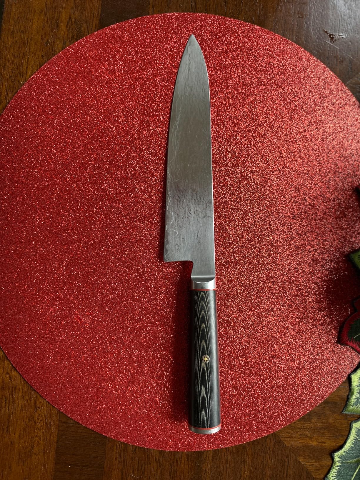 Miyabi Kaizen 8-Inch Chef's Knife, Handcrafted Japanese Kitchen Knife, VG10 Core with Damascus Stainless Steel Cladding customer photo 1