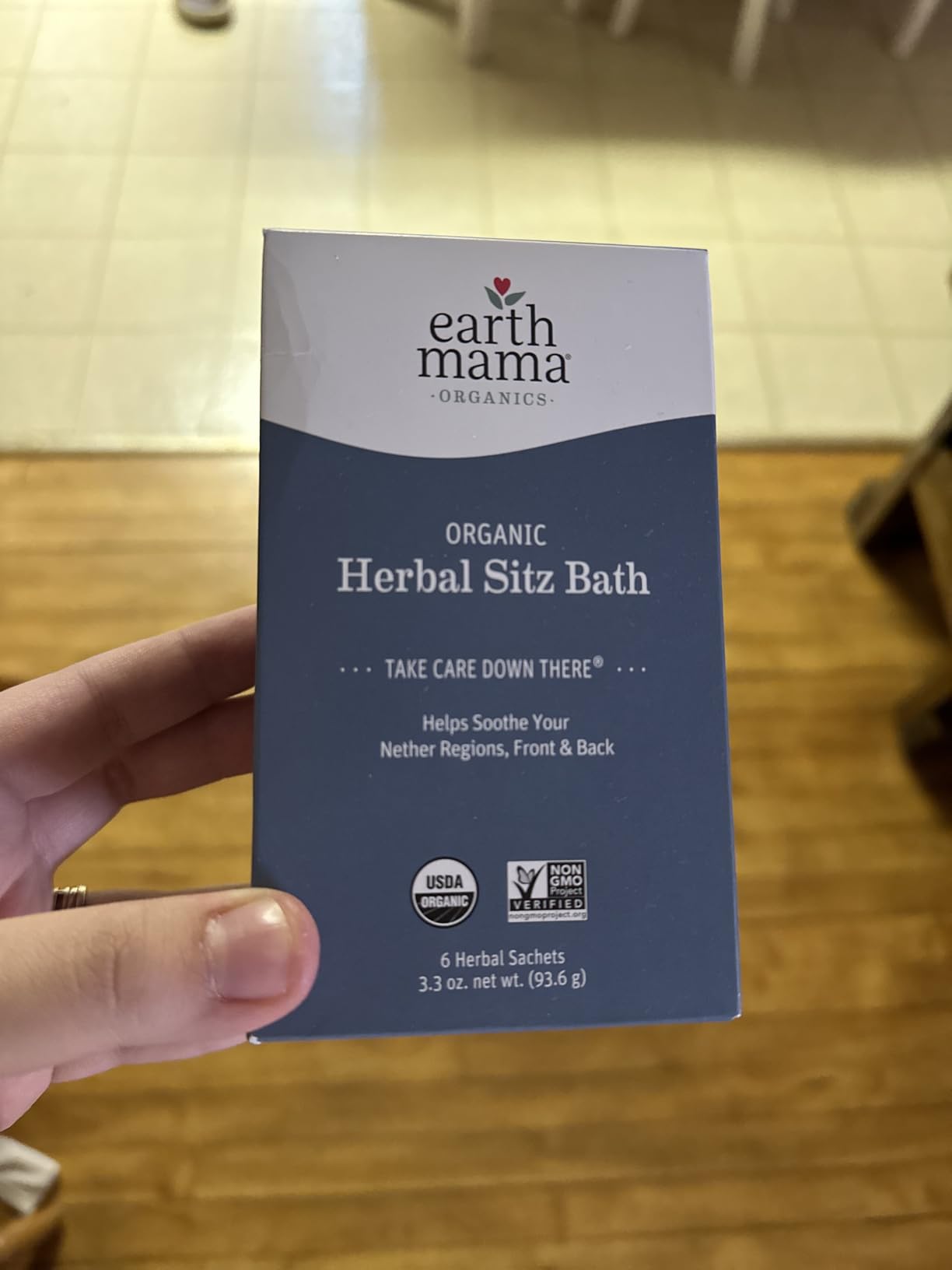 Earth Mama Herbal Sitz Bath | Pregnancy & Postpartum Essentials, Soothing Sitz Bath for Hemorrhoids with Witch Hazel, & Calendula, 6-Count (2-Pack) customer photo 1