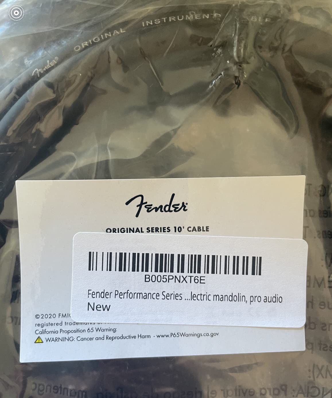 Fender Performance Series Instrument Cables (Straight-Straight Angle) customer photo 1