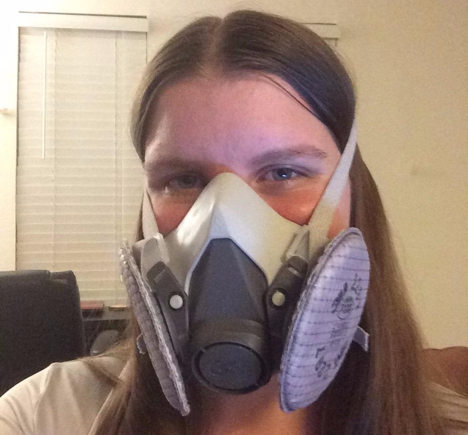 3M Half Facepiece Reusable Respirator 6200, NIOSH, Four-Point Harness, Comfortable Fit, Medium customer photo 2