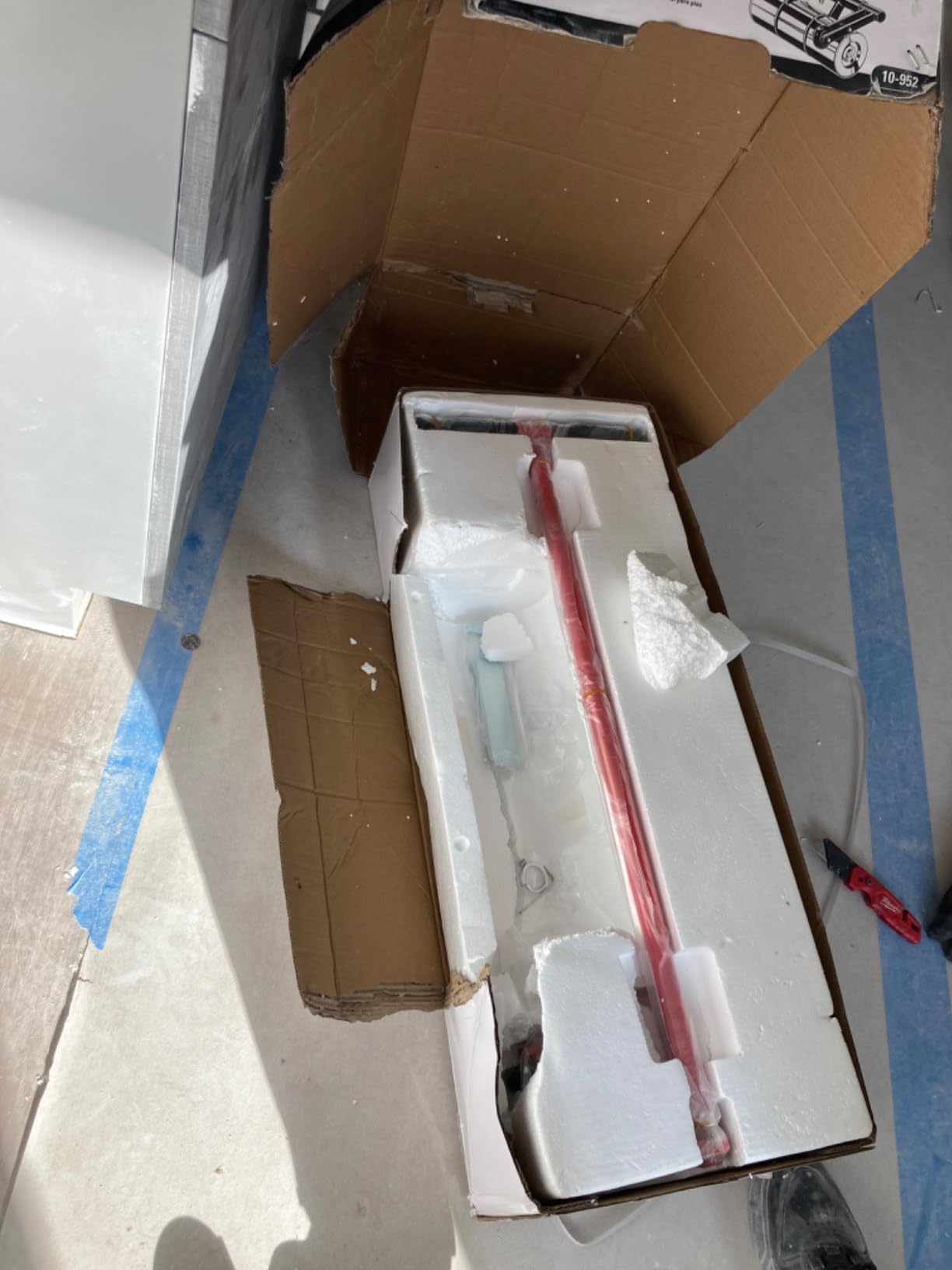 Linoleum Floor Roller, 100 lbs. customer photo 1