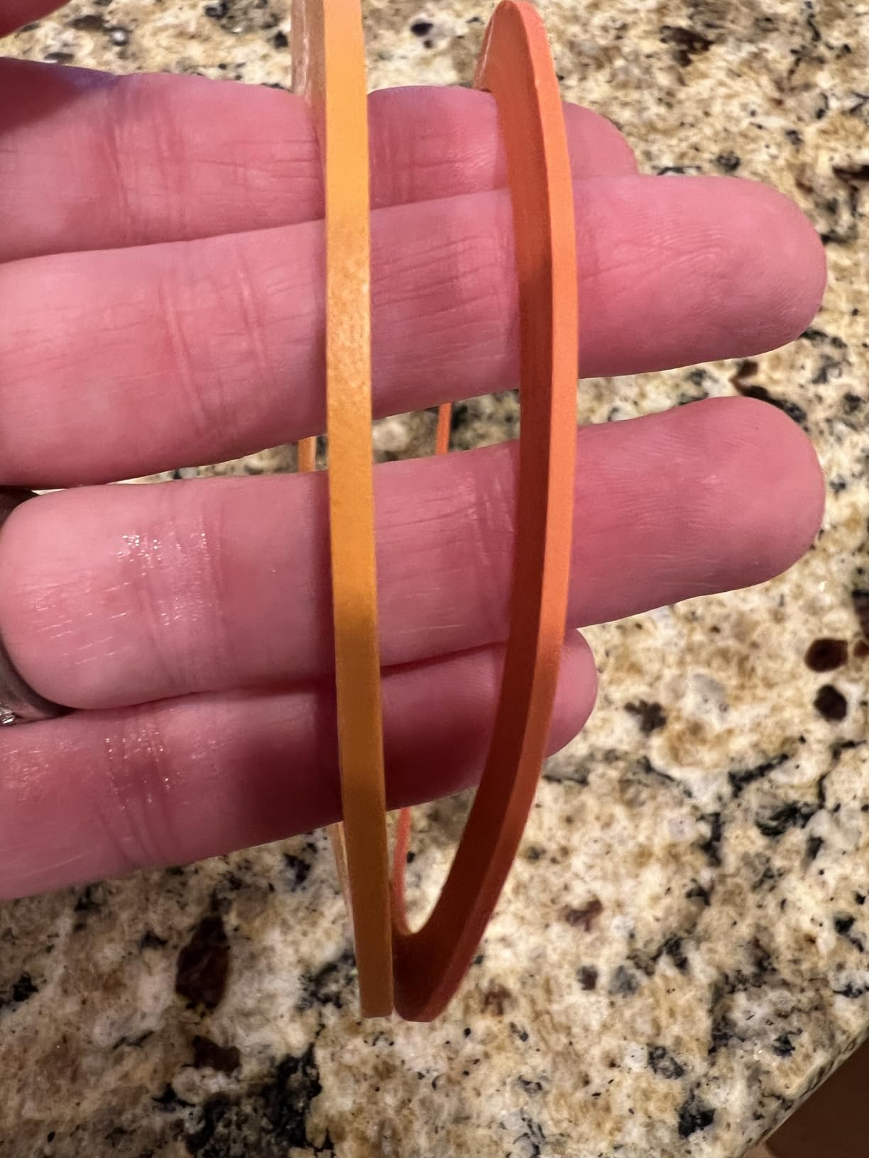 100mm Rubber Seals / Rings (Set of 10). Fits WECK Models 739 740 741 742 743 744 745 748. Red customer photo 1