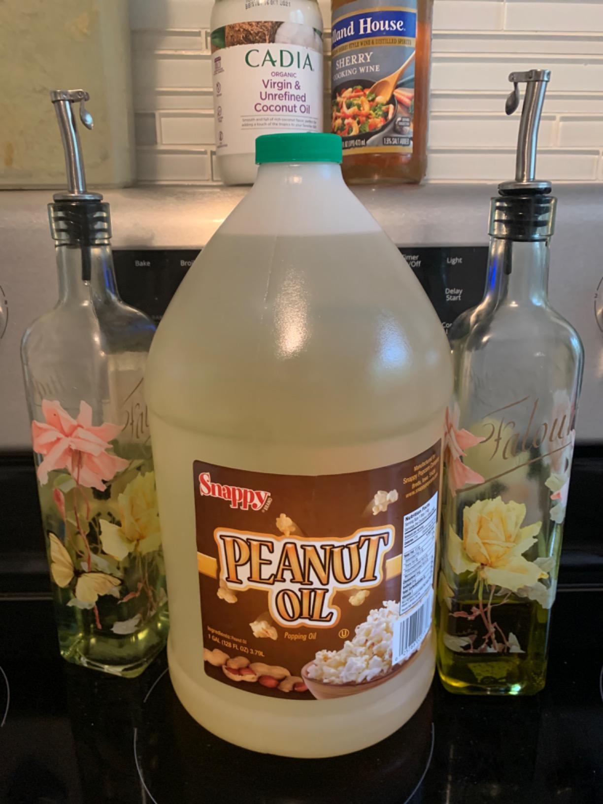 Snappy Pure Peanut Oil for Cooking and Deep Frying, High Smoke Point, 1 Gallon customer photo 2