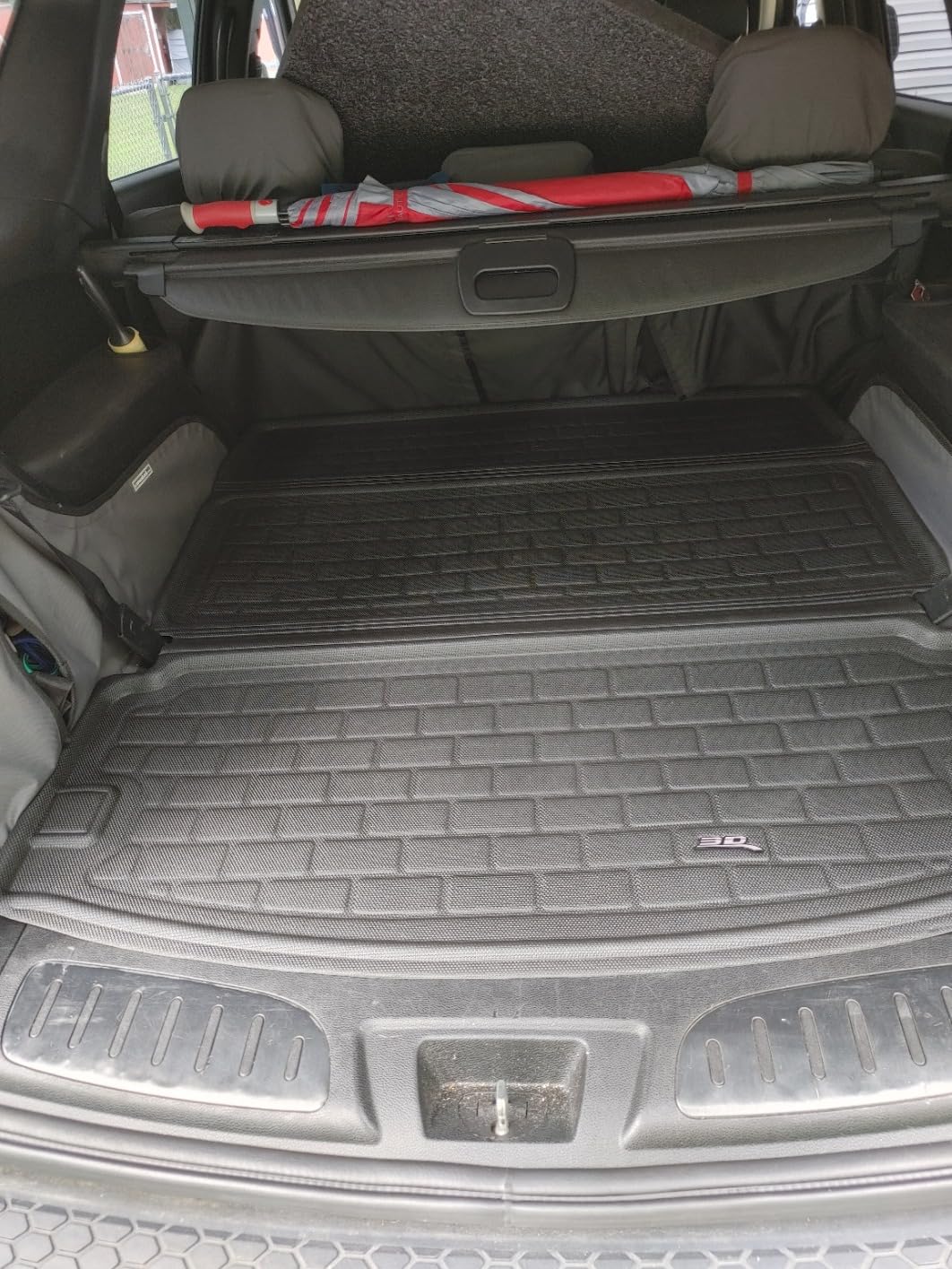 3D MAXpider Custom Fit Kagu Cargo Liner (Black) Compatible with Dodge Durango 2011-2026 - Cargo Liner customer photo 1
