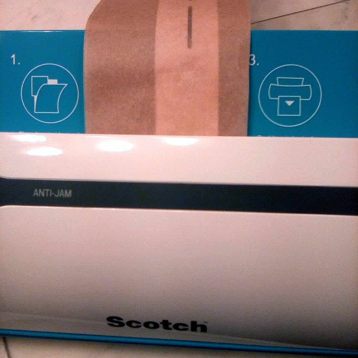Scotch PRO TL906 Thermal Laminator Machine, 1 Laminating Device, White/Blue, Laminate Recipe Cards, Photos, Documents, for Home, Office, or School Supplies, 9 in customer photo 2