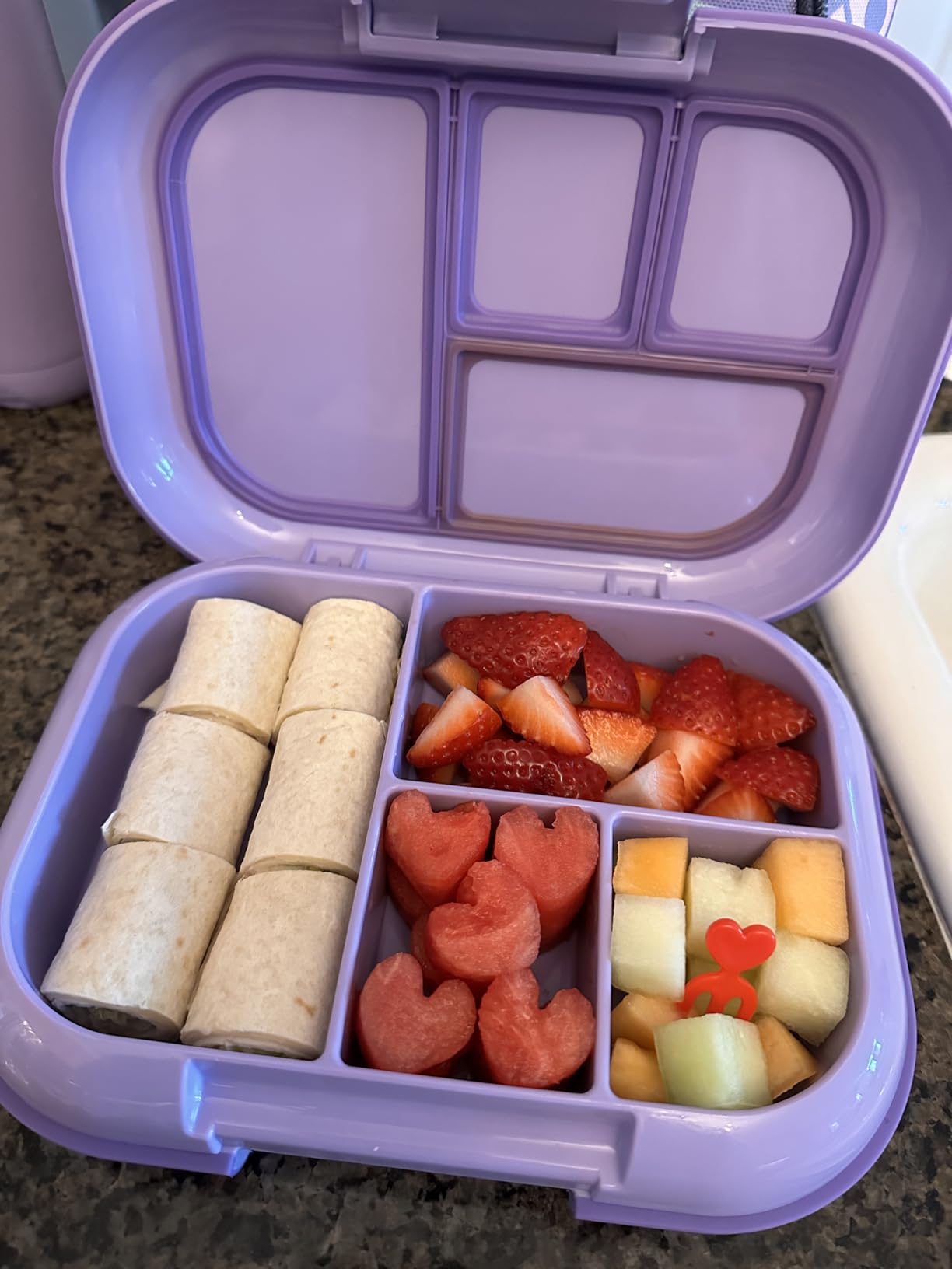 Kotobuki Food Picks for Bento Boxes, Pink and Red Hearts customer photo 1