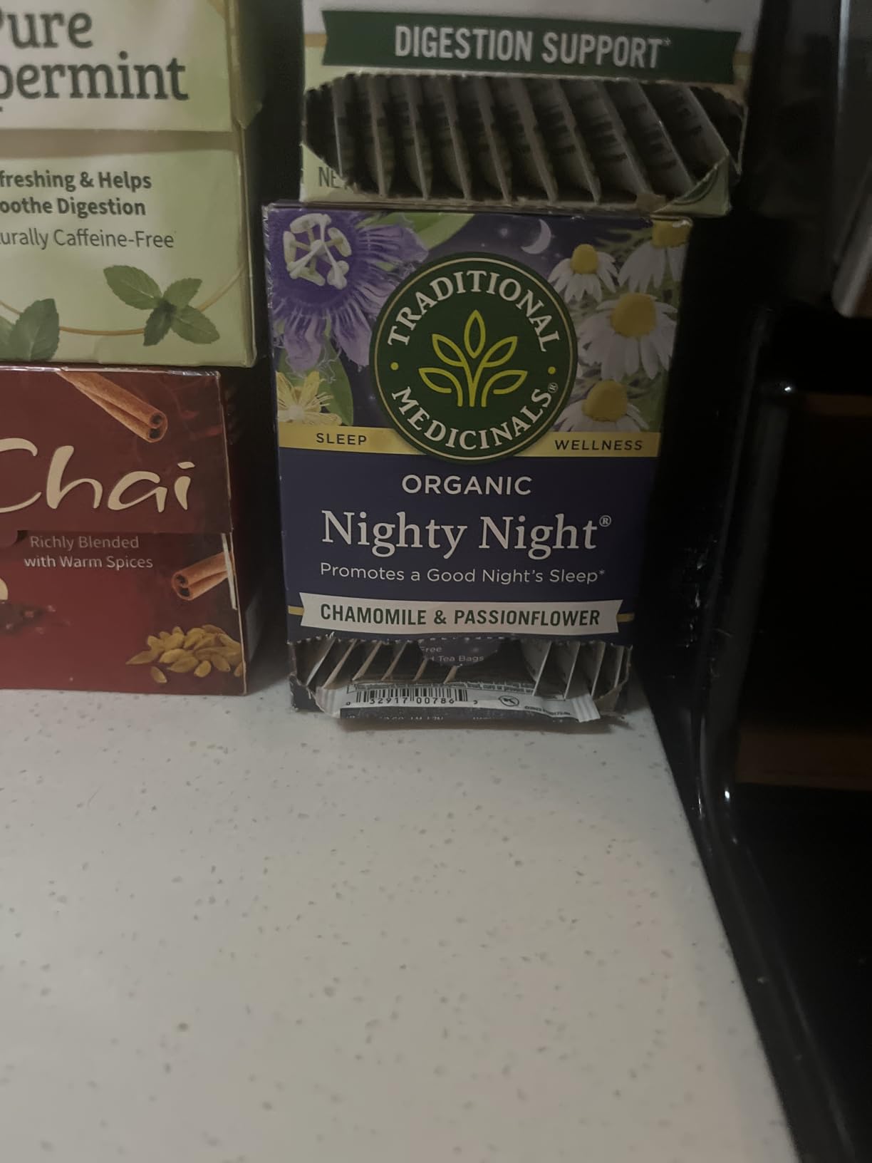 Traditional Medicinals Organic Nighty Night Tea, Chamomile & Passionflower - 16 Tea Bags customer photo 1