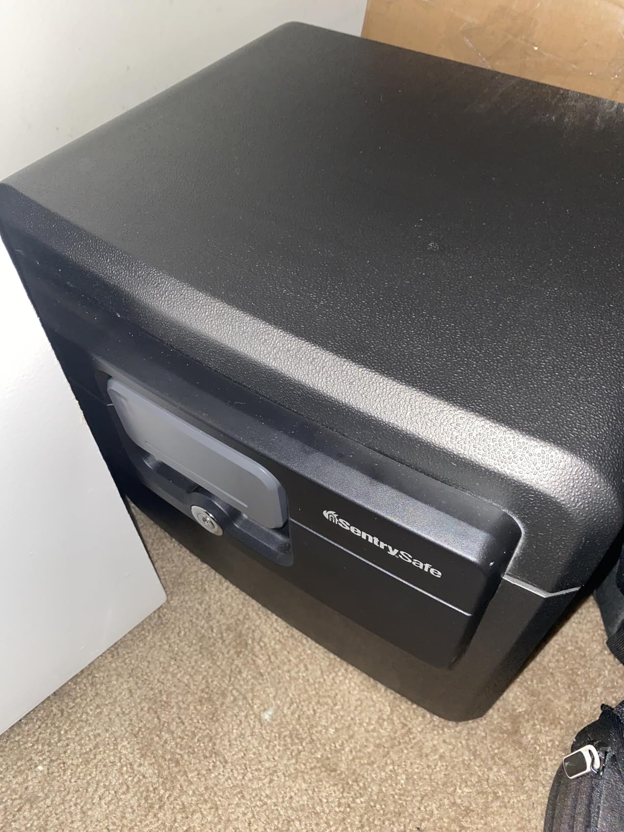 SentrySafe Black Fireproof and Waterproof Safe, File Folder and Document Box with Key Lock, HD4100 customer photo 2