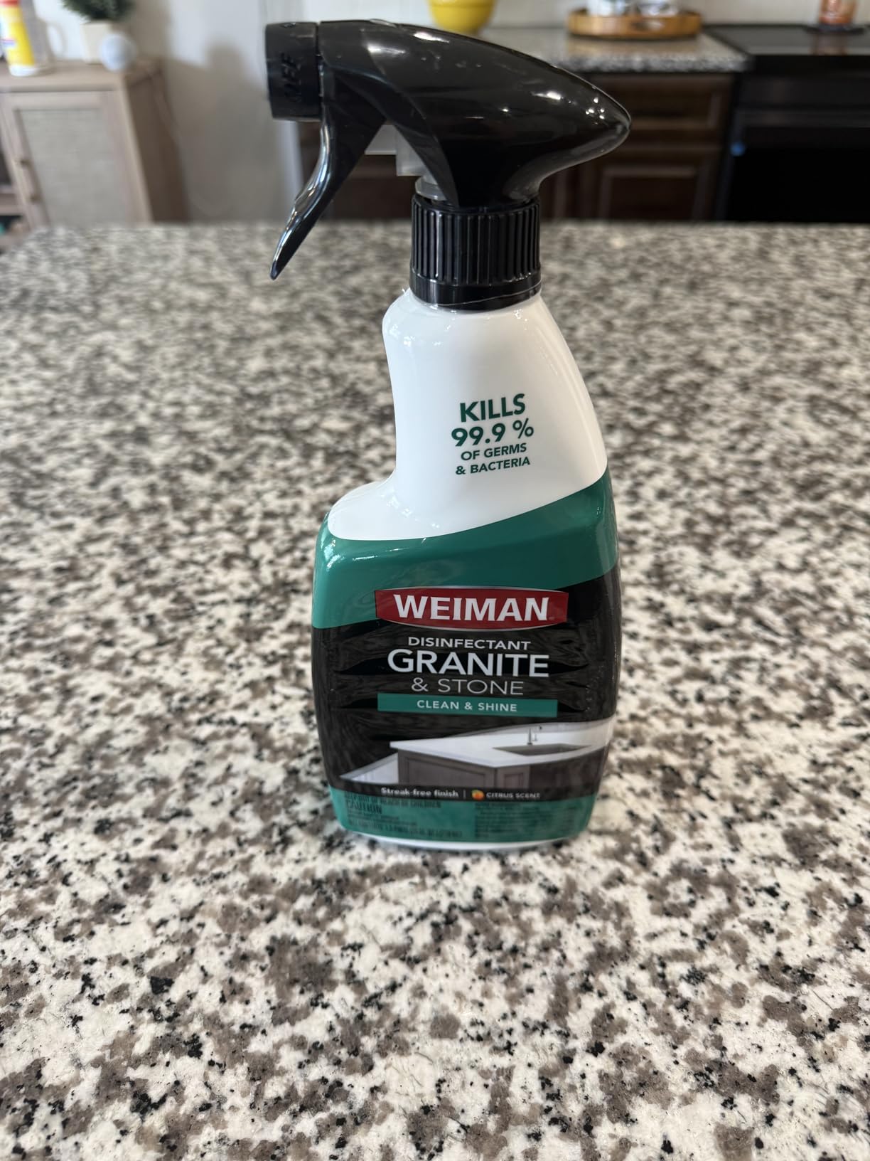 Weiman Disinfectant Granite Daily Clean & Shine, 24 Fl Oz (Pack of 1) customer photo 1