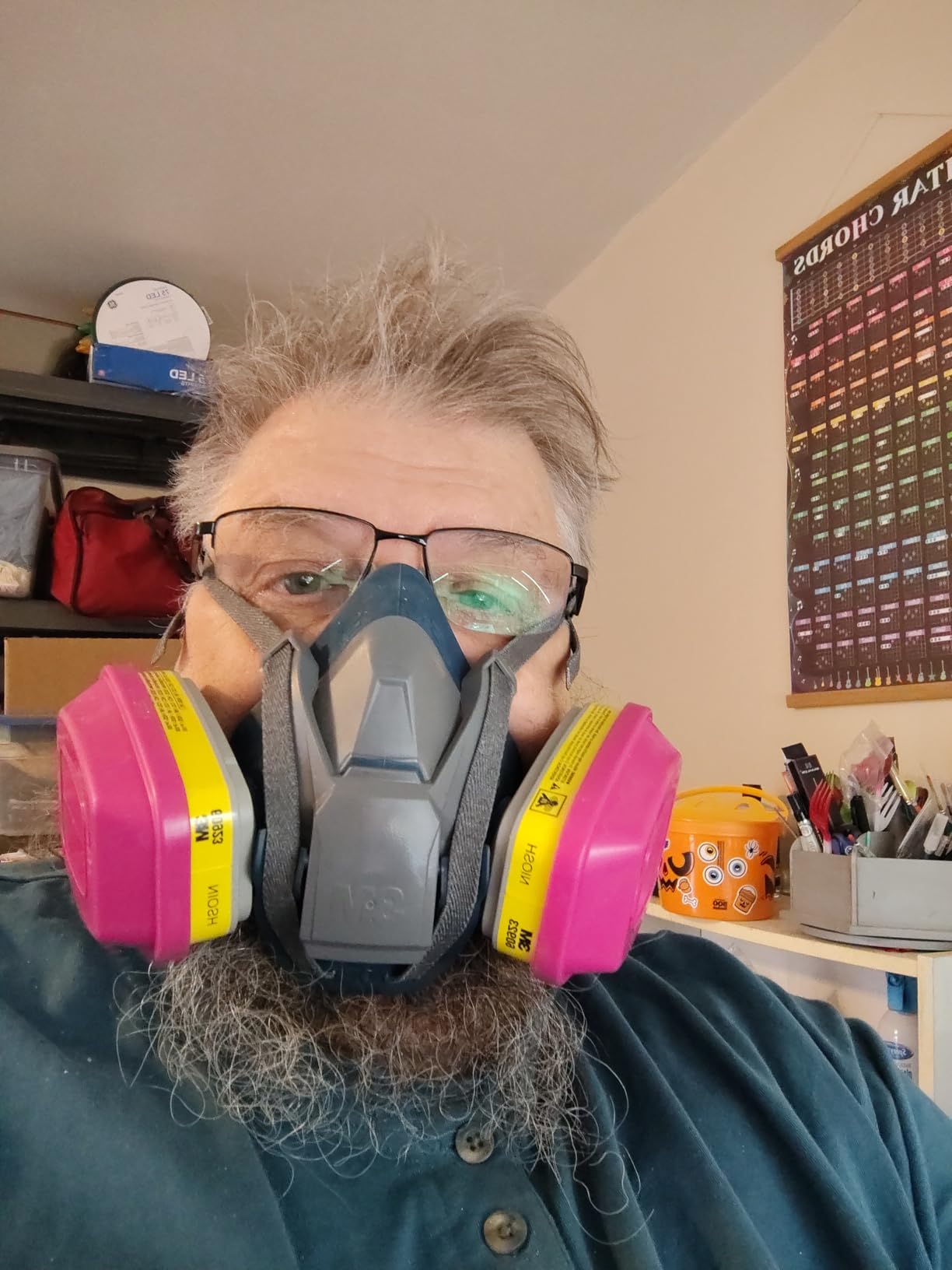 3M Rugged Comfort Quick Latch Half Facepiece Reusable Respirator 6502QL, NIOSH, Medium customer photo 1