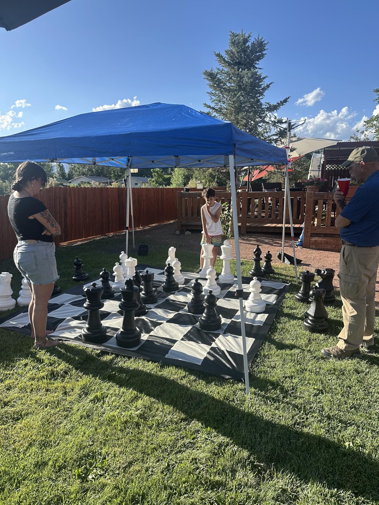 MegaChess Giant Chess Set Game with 25
