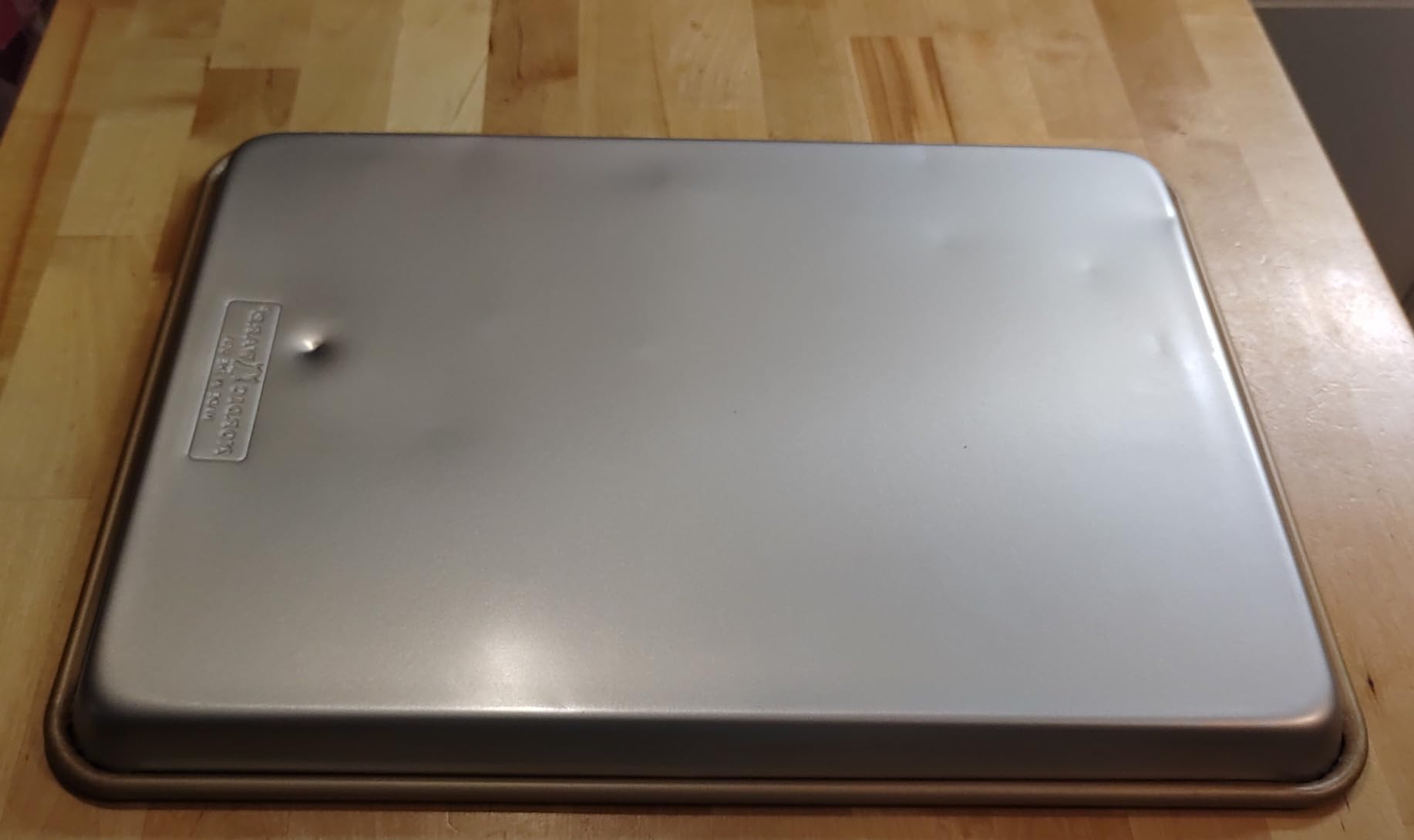 Nordic Ware Naturals Aluminum NonStick Jelly Roll Baking Sheet customer photo 2