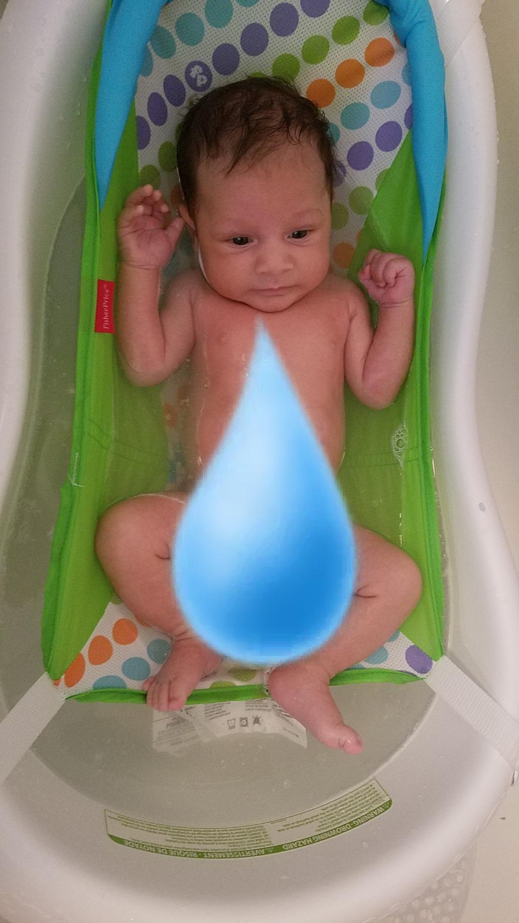 Baby to Toddler Bath 4-In-1 Sling 'N Seat Tub with Removable Infant Support and 2 Toys, Green customer photo 2