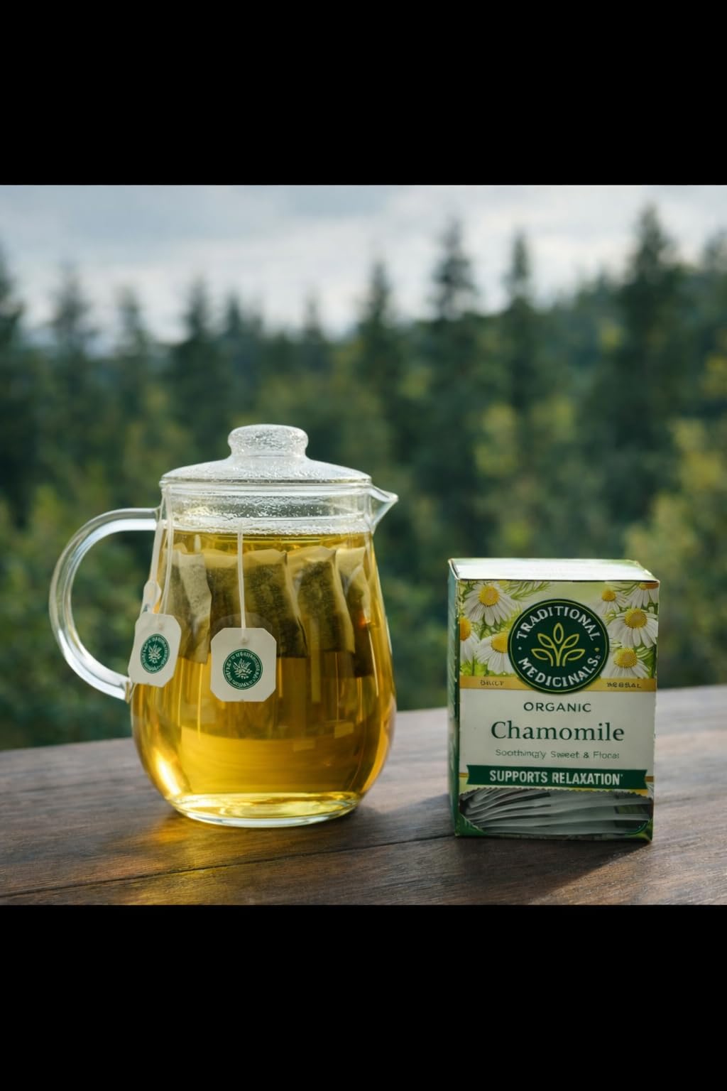Traditional Medicinals Organic Chamomile Tea - Supports Stress Relief and Relaxation - 16 Tea Bags customer photo 2
