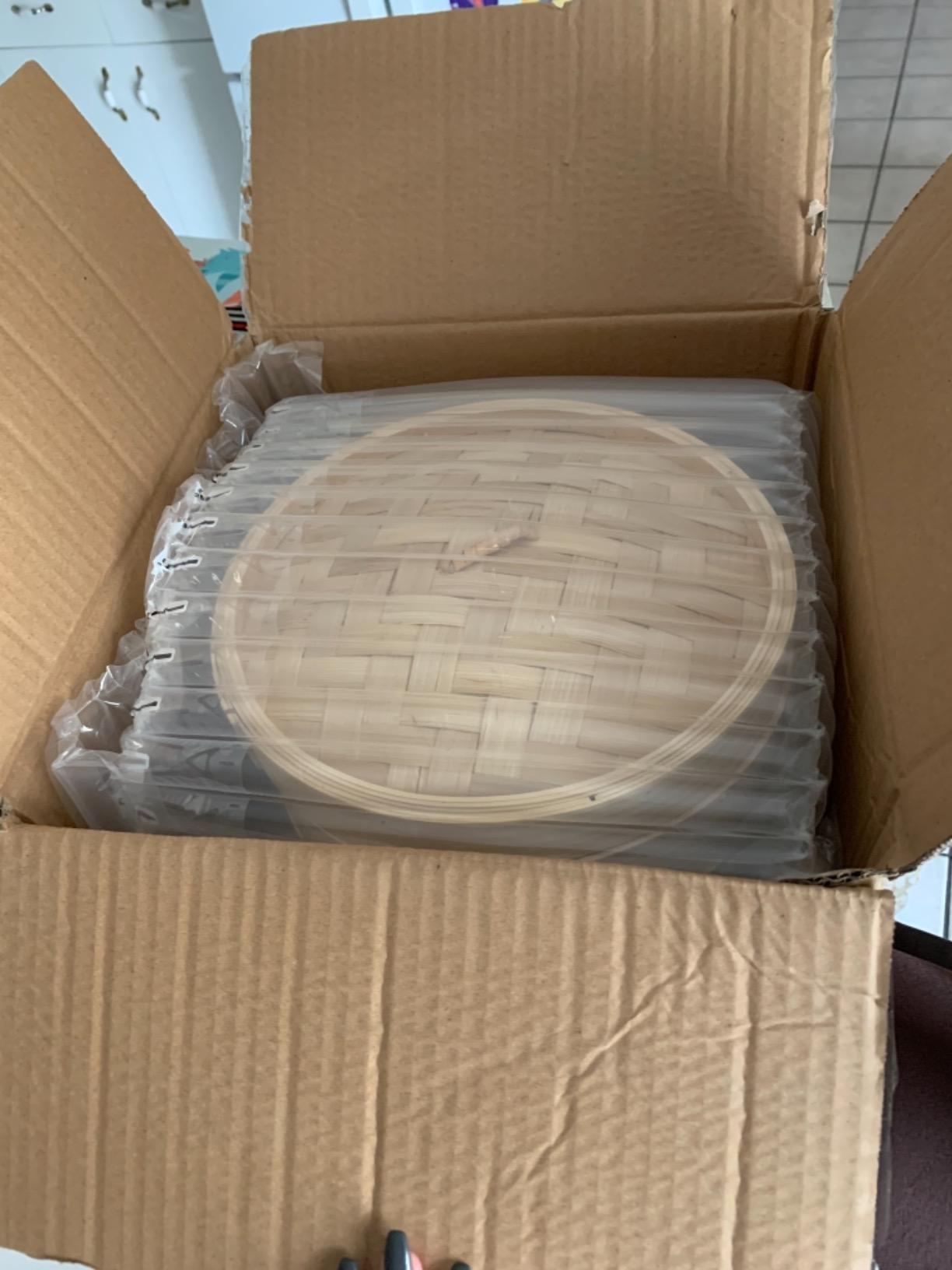 Trademark Innovations Bamboo Steamer - 3 Piece - 10 Inch Diameter customer photo 2