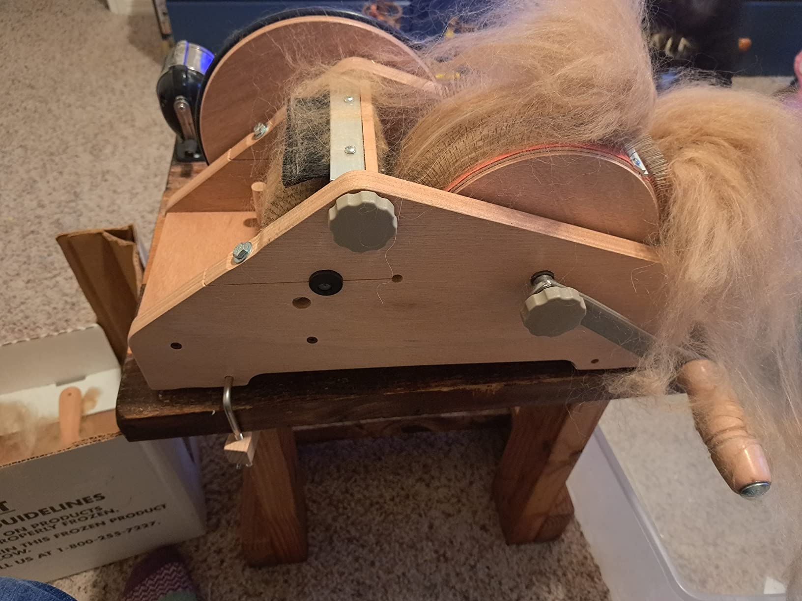 Ashford Wild Drum Carder customer photo 2