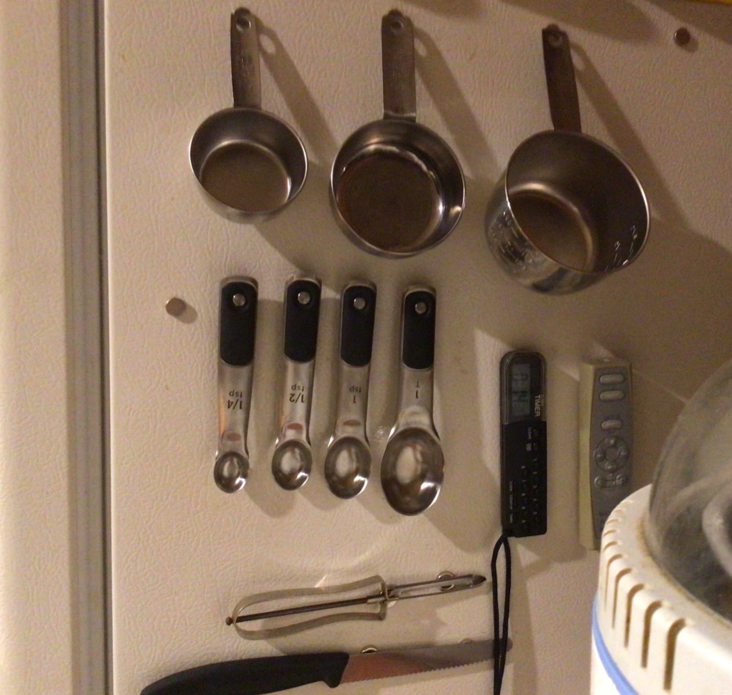 OXO Good Grips 4 Piece Stainless Steel Measuring Spoons with Magnetic Snaps customer photo 1