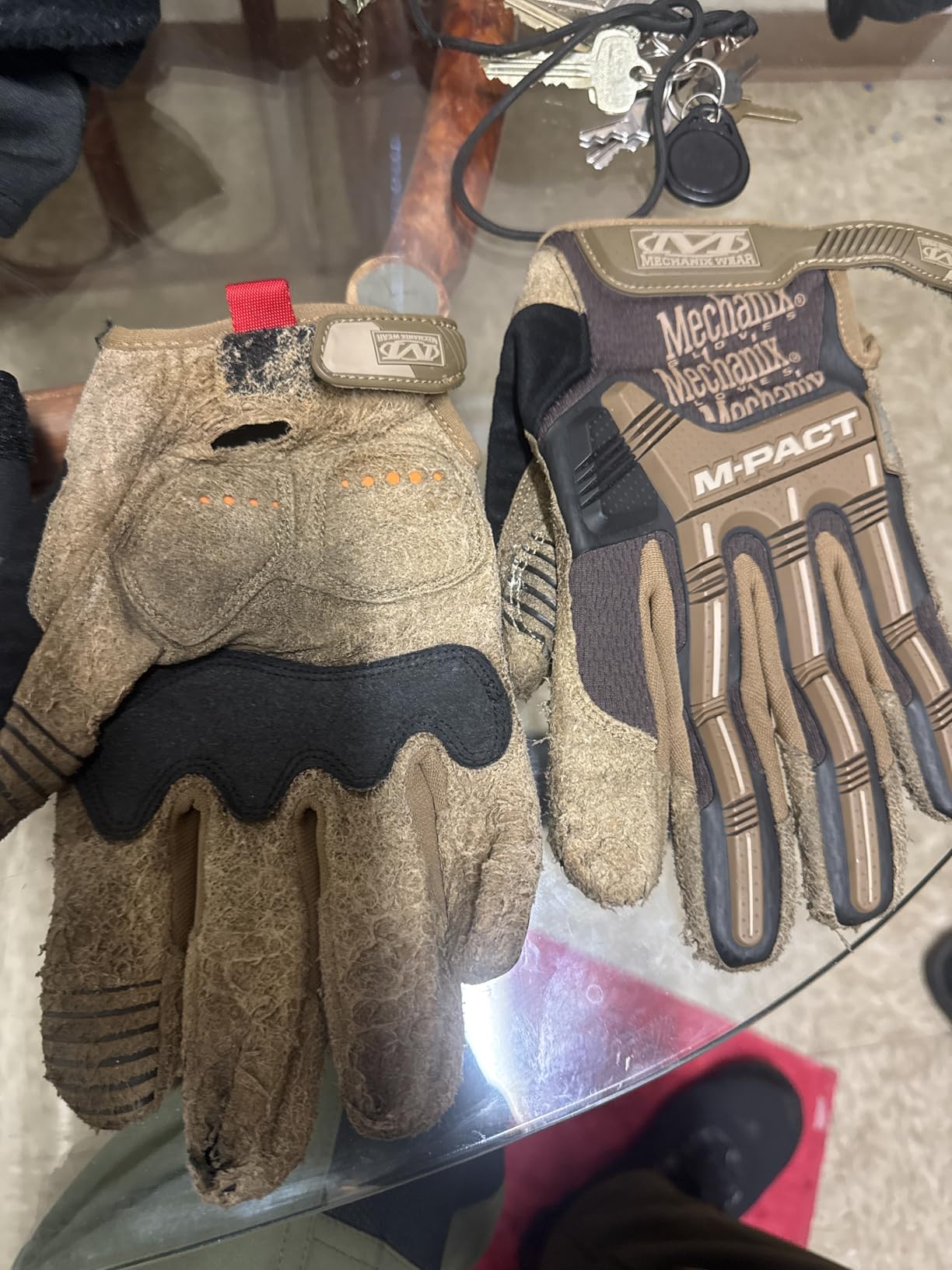 Mechanix Wear: M-Pact Tactical Gloves with Secure Fit, Touchscreen Capable Safety Gloves for Men, Work Gloves with Impact Protection and Vibration Absorption (Camouflage - MultiCam, X-Large) customer photo 2