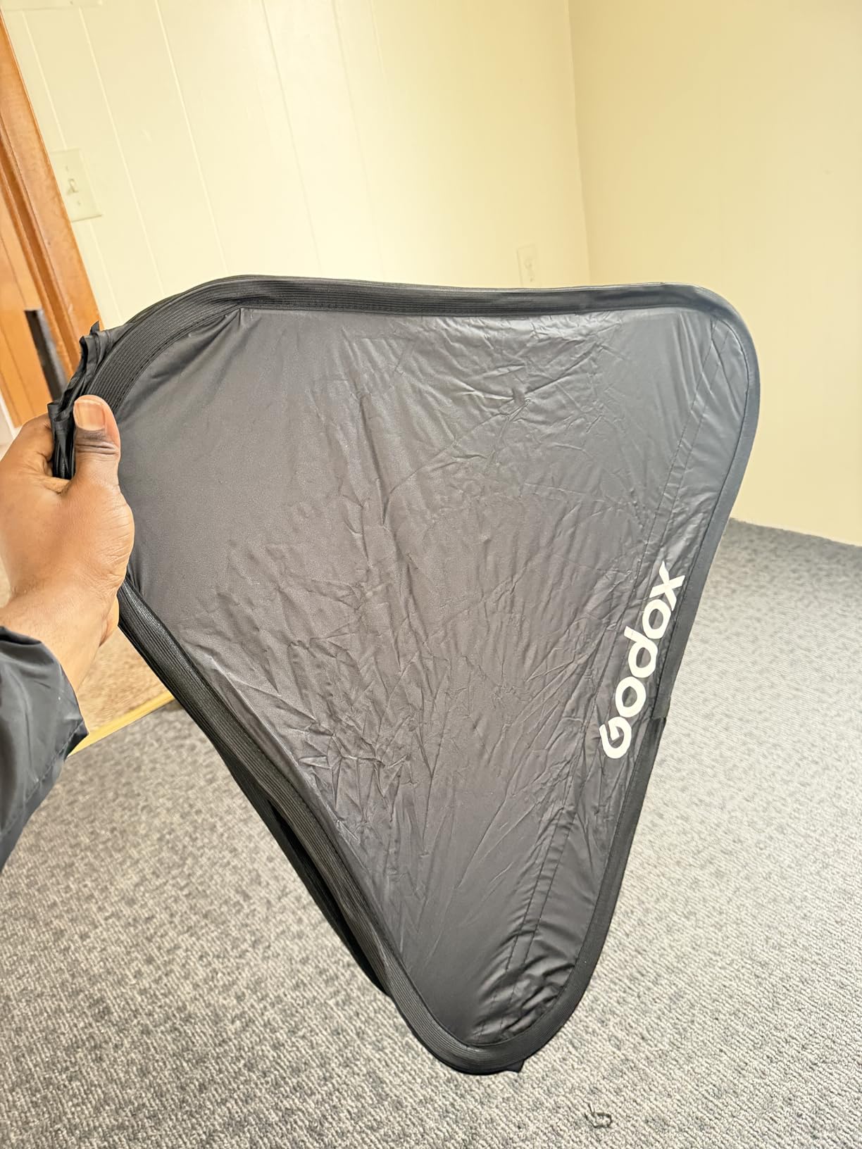 Godox Softbox 32''x32'' 80CMx80CM Fast-Setup Foldable Bowens Mount Softbox, Photography Lighting Softbox for Camera Flash Photography Studio Flash customer photo 1