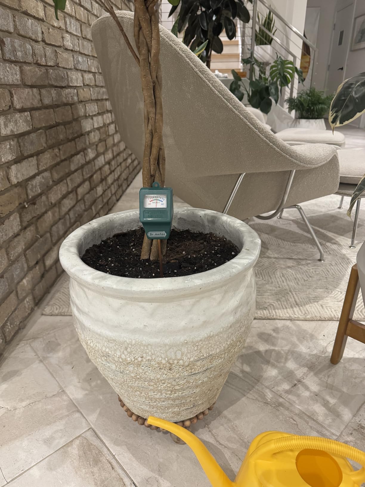 Soil Moisture Meter, Plant Water Meter for Garden Lawn Farm Indoor & Outdoor Use, Soil Tester Hygrometer Sensor for House Plants, Gardening Gifts, No Battery Needed customer photo 1