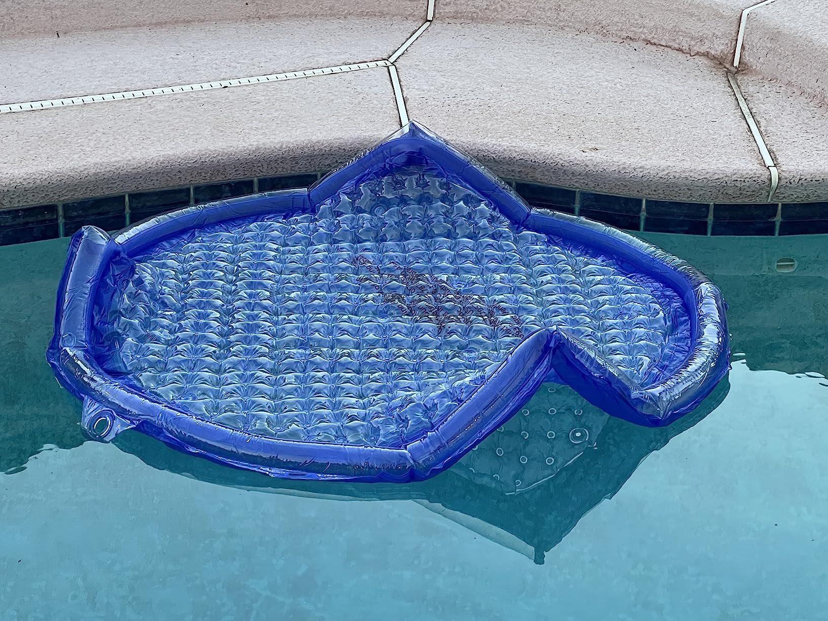 Solar Sun Rings Portable Above Ground Inground Swimming Pool Hot Tub Spa Heating Accessory Circular Heater Solar Cover, Blue (6 Pack) customer photo 2