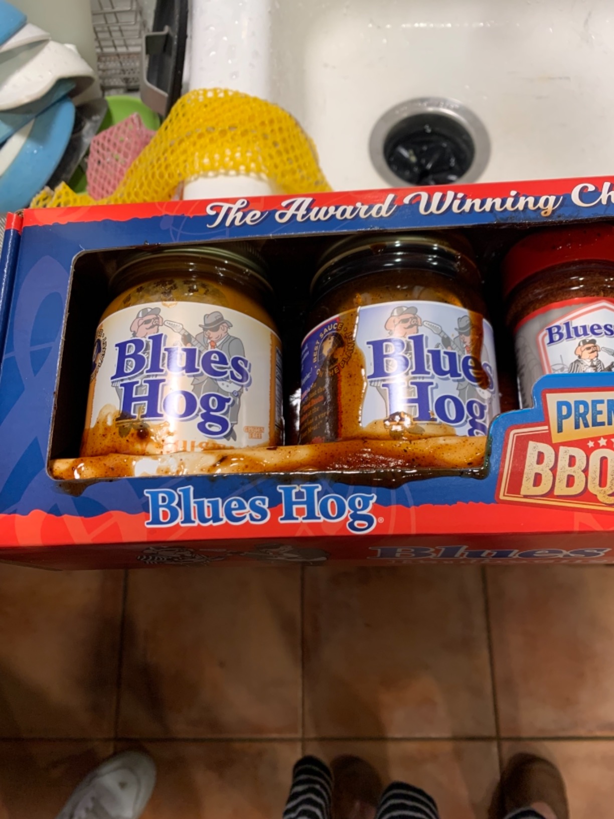 Blues Hog Premium Gift Set - Barbecue Sauce & Dry Rub Sampler Pack | Choice of Champions BBQ Variety Pack, All-Natural & Made in the USA customer photo 2