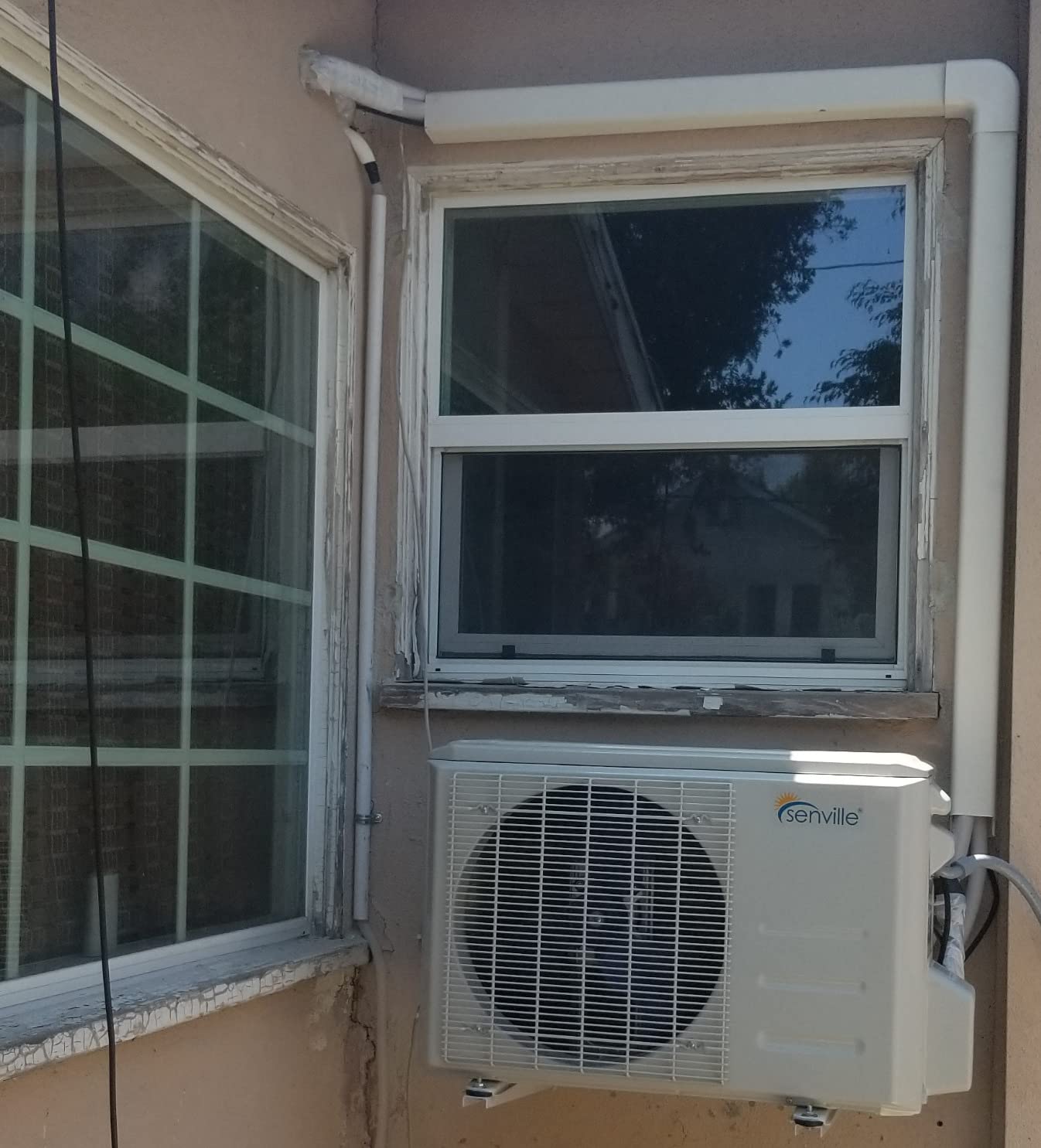 Senville LETO Series Mini Split Air Conditioner Heat Pump, 18000 BTU 208/230V, Inverter, Works with Alexa, SEER2 19, 1.5 Ton, White customer photo 2