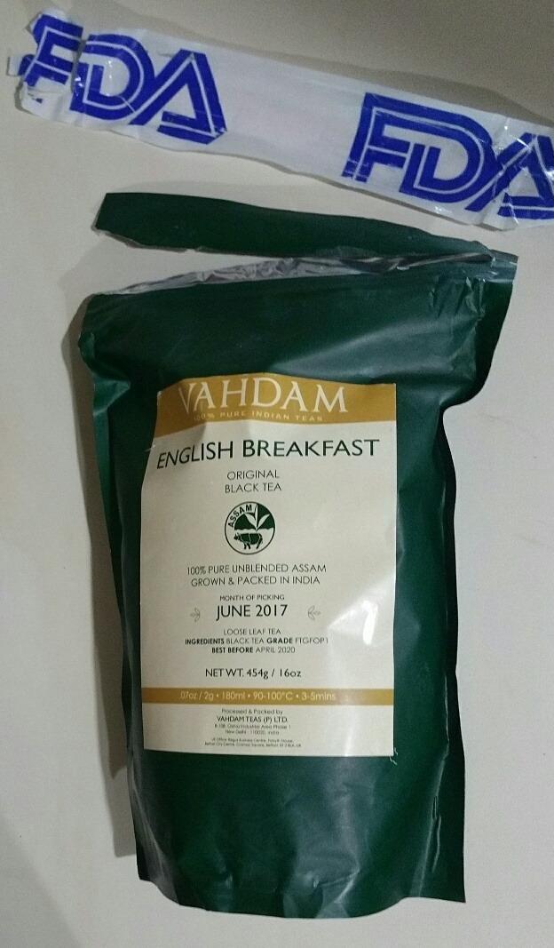 VAHDAM Original English Breakfast Tea (340g/12oz) 170+ Cups | Non GMO, Gluten Free | Strong & Aromatic Loose Leaf | Unblended Single Origin customer photo 2