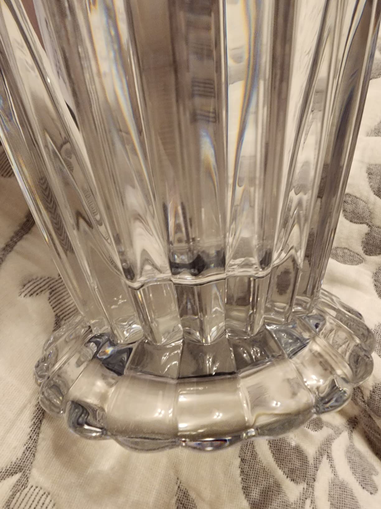 Mikasa Estate Crystal Vase, 11 Inch customer photo 2