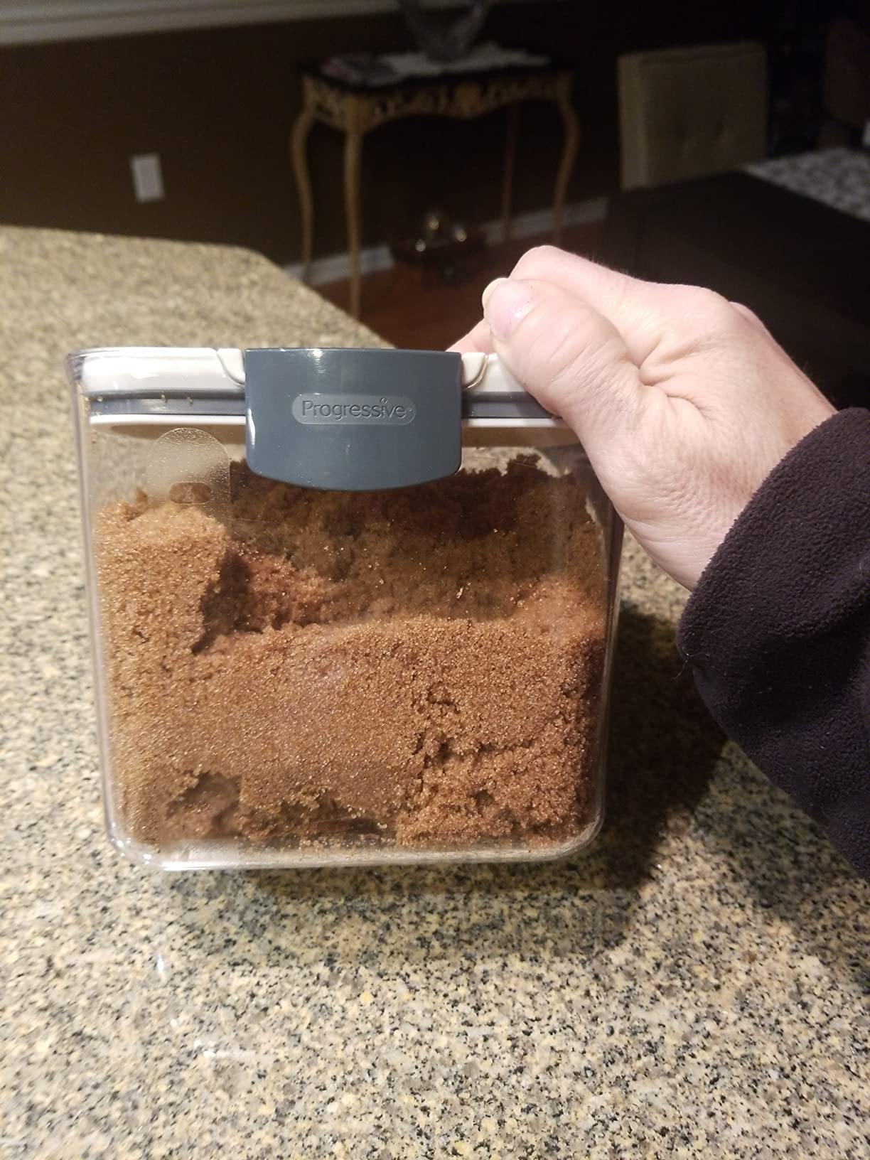 Progressive ProKeeper 1.5-Quart Brown Sugar Storage Container with Airtight Seal, BPA Free customer photo 1
