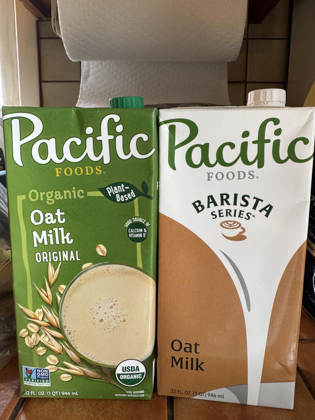 Pacific Foods Barista Series Original Almond Milk, Plant Based Milk, 32 oz Carton customer photo 1
