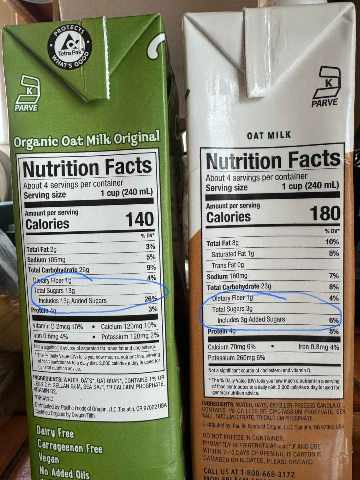 Pacific Foods Barista Series Original Almond Milk, Plant Based Milk, 32 oz Carton customer photo 2