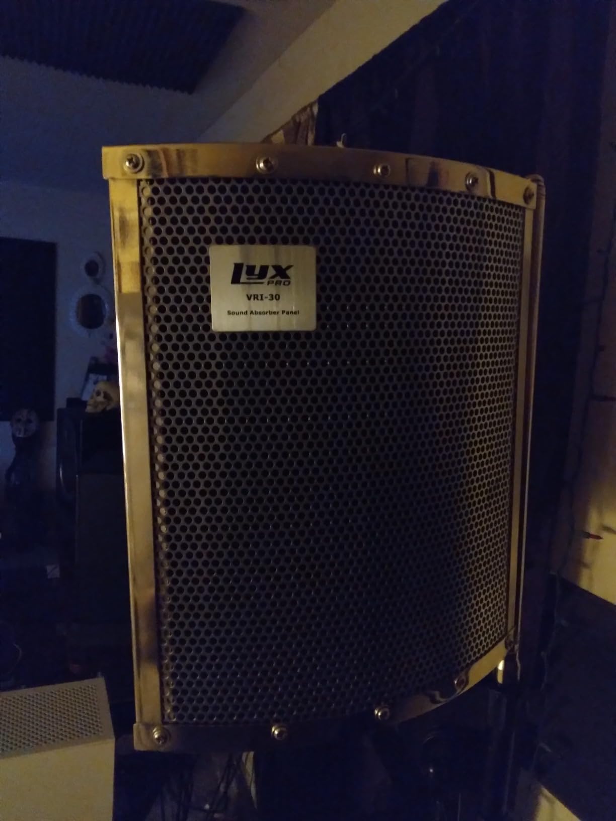 LyxPro VRI-30 Sound Absorbing and Vocal Booth Recording Microphone Isolation Shield Panel for Home Office and Studio customer photo 2